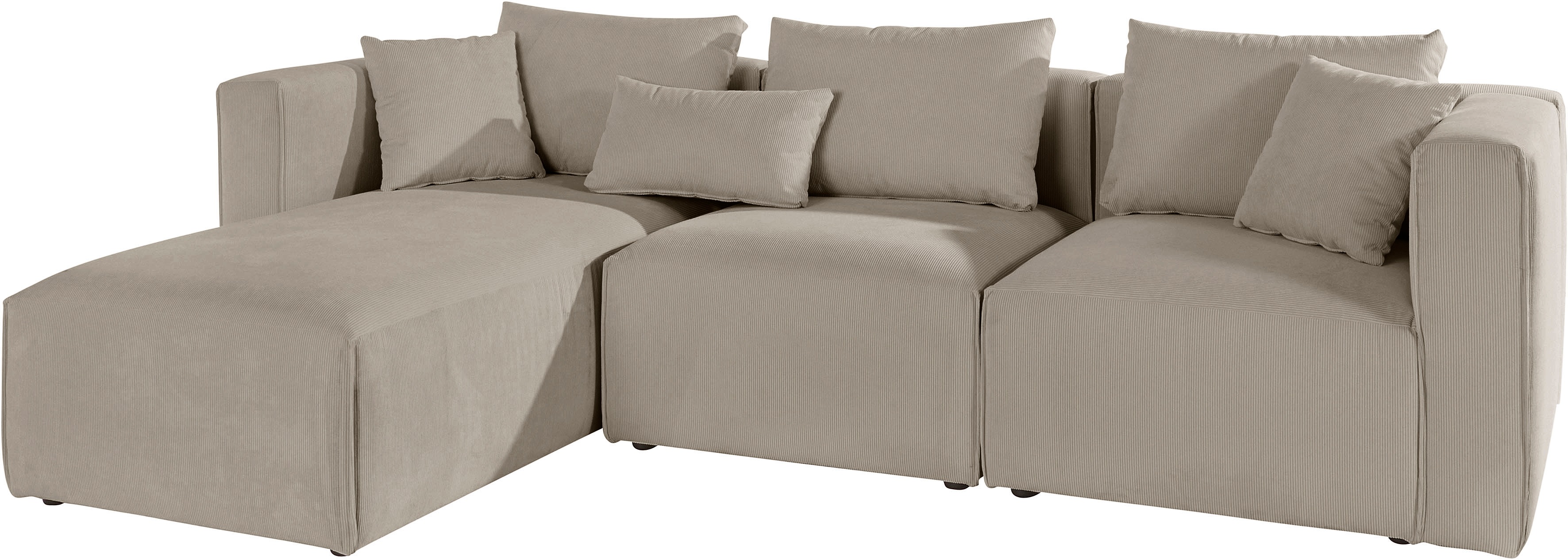 Thumbnail - Guido Maria Kretschmer Home&Living Ecksofa "Comfine L-Form", zusammengesetzt aus Modulen, 3 Bezugsqualitäten und viele F...