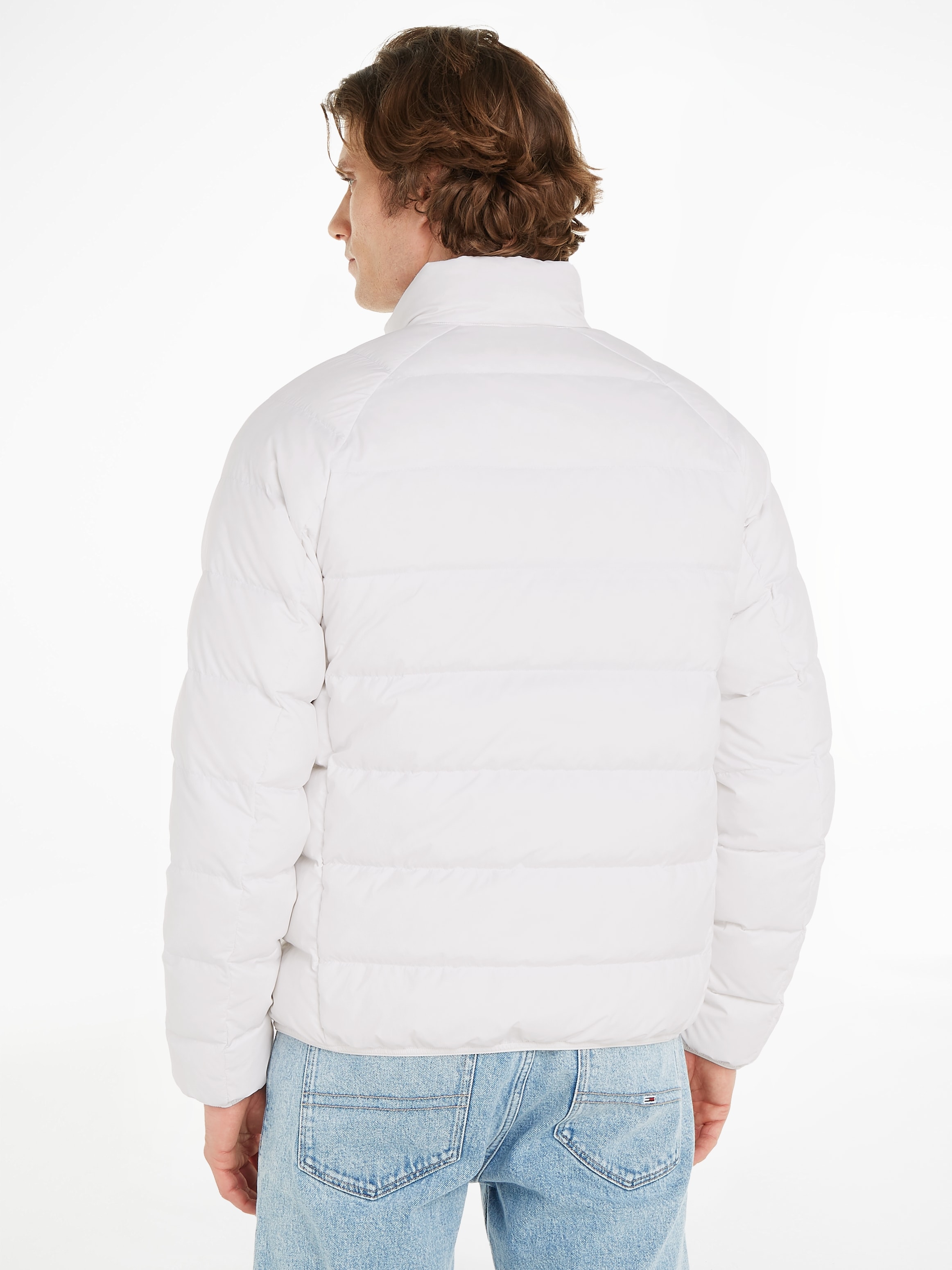 Tommy Jeans Daunenjacke "TJM ESSENTIAL LT DOWN JACKET EXT", mit Stehkragen günstig online kaufen