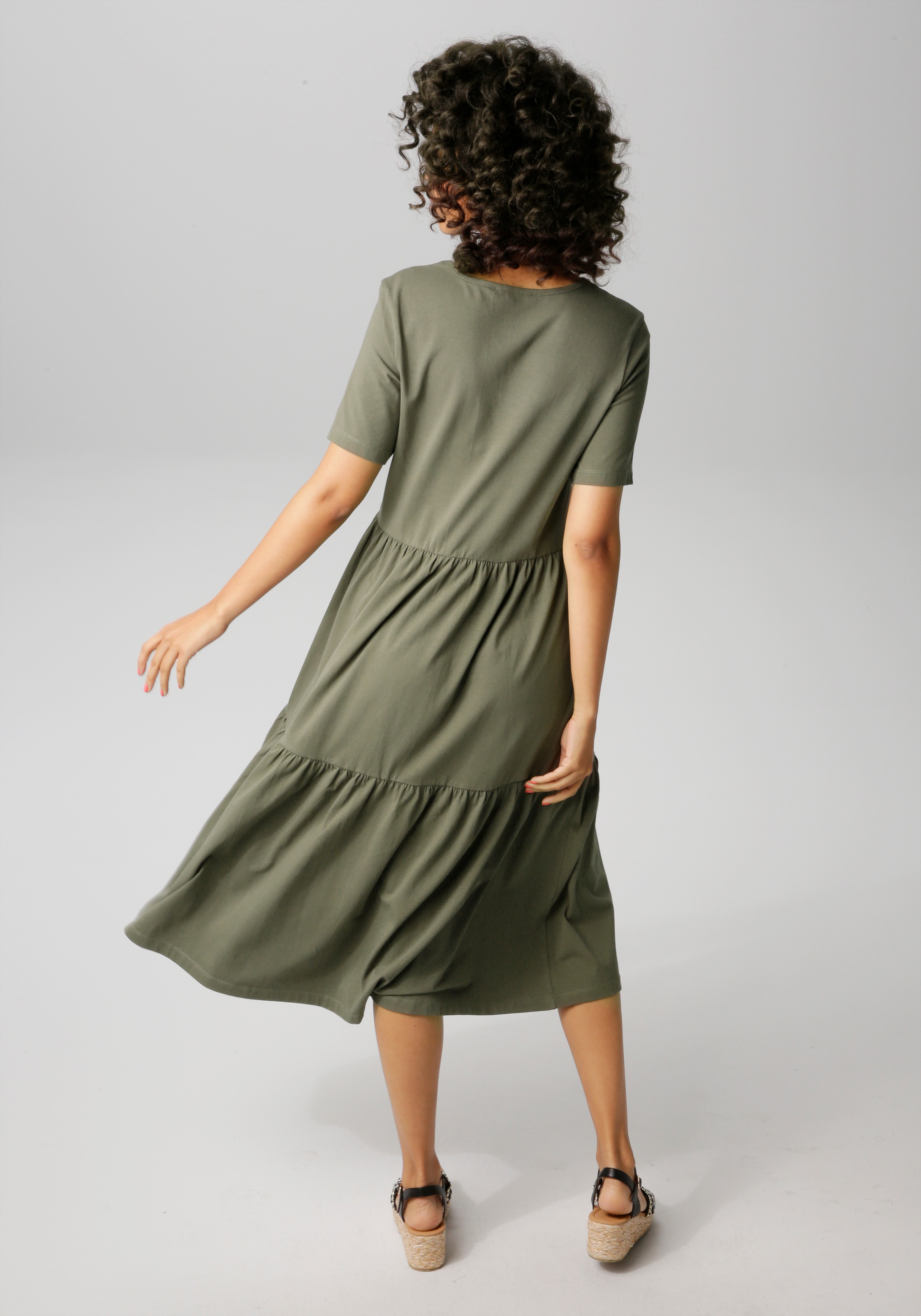 Aniston CASUAL Sommerkleid, in trendiger Farbpalette günstig online kaufen