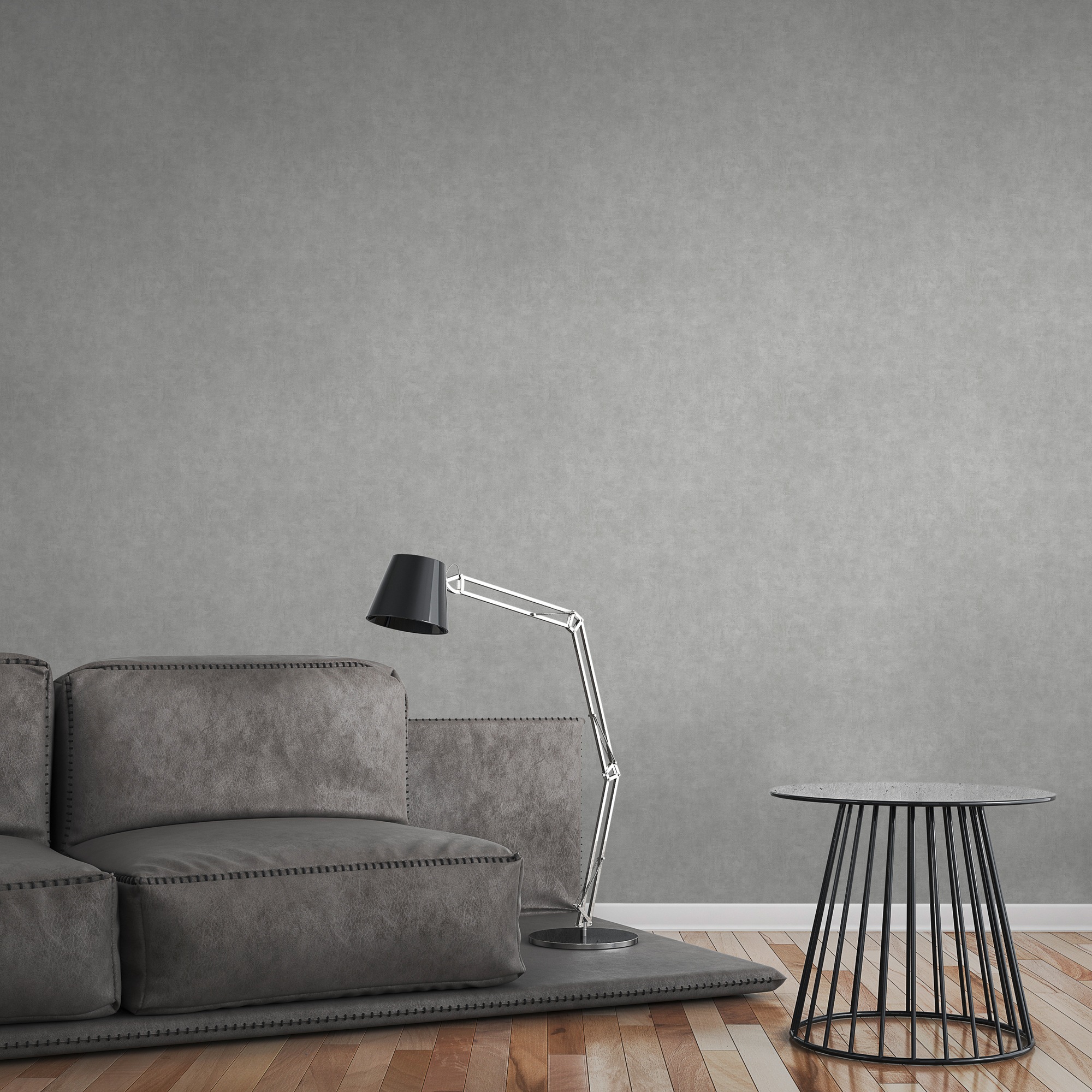 A.S. Création Vliestapete »Terra Tapete Putzoptik« matt strukturiert Struktur-Tapete Einfarbig