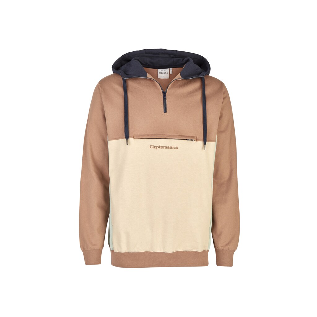 Cleptomanicx Kapuzensweatshirt »Hooded Block«