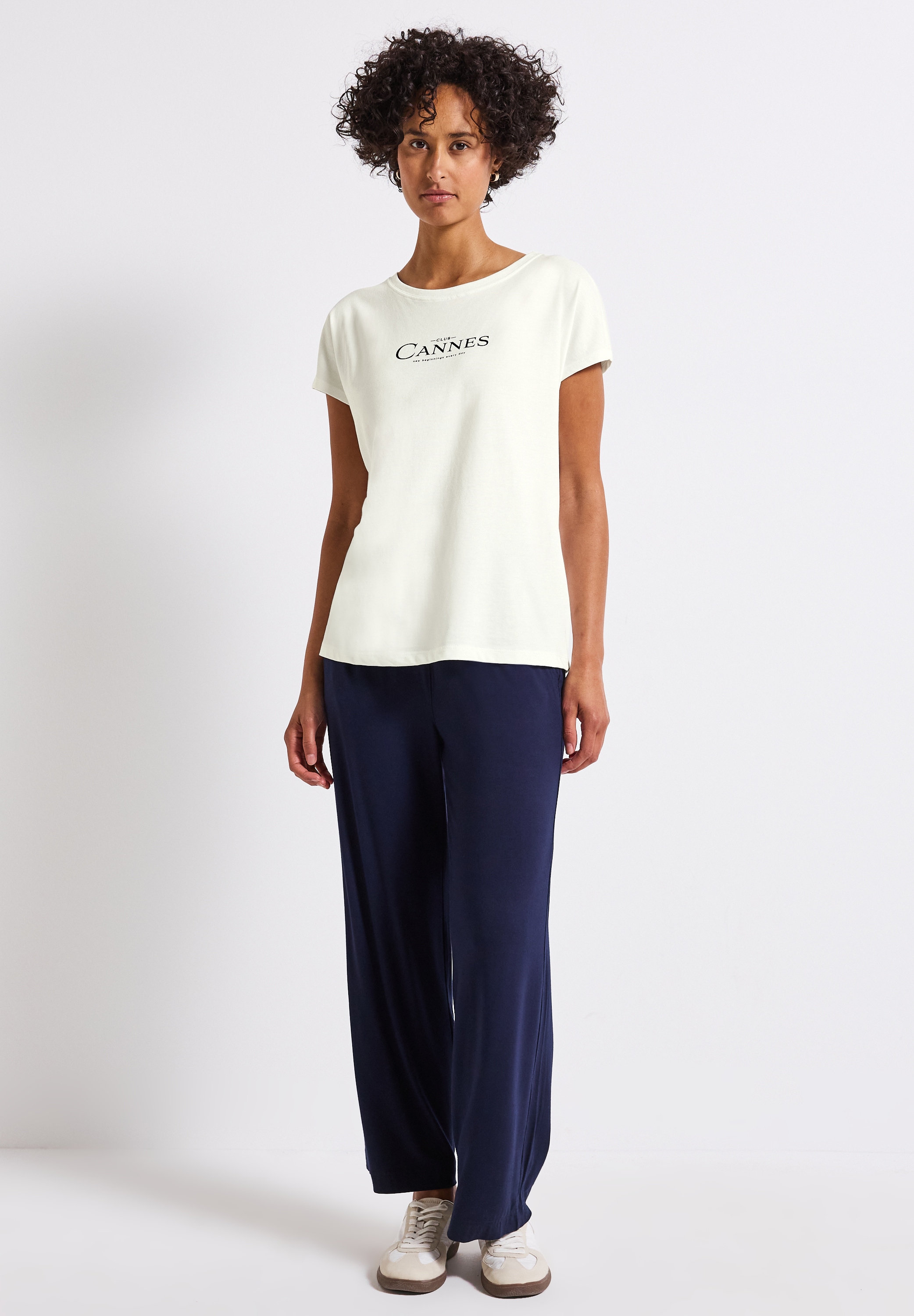 STREET ONE T-Shirt, im soften Baumwoll-Mix