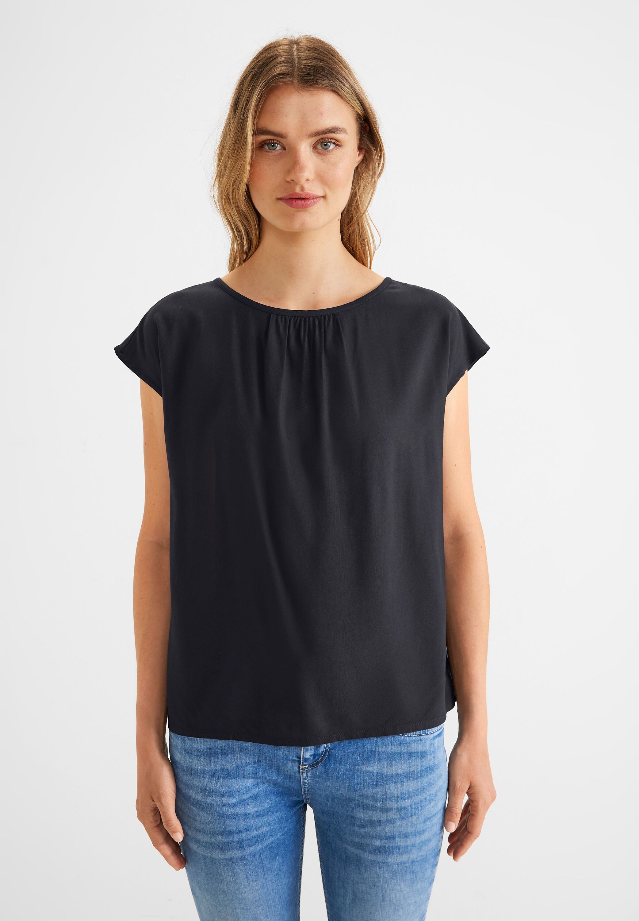 STREET ONE Shirtbluse, aus softer Viskose