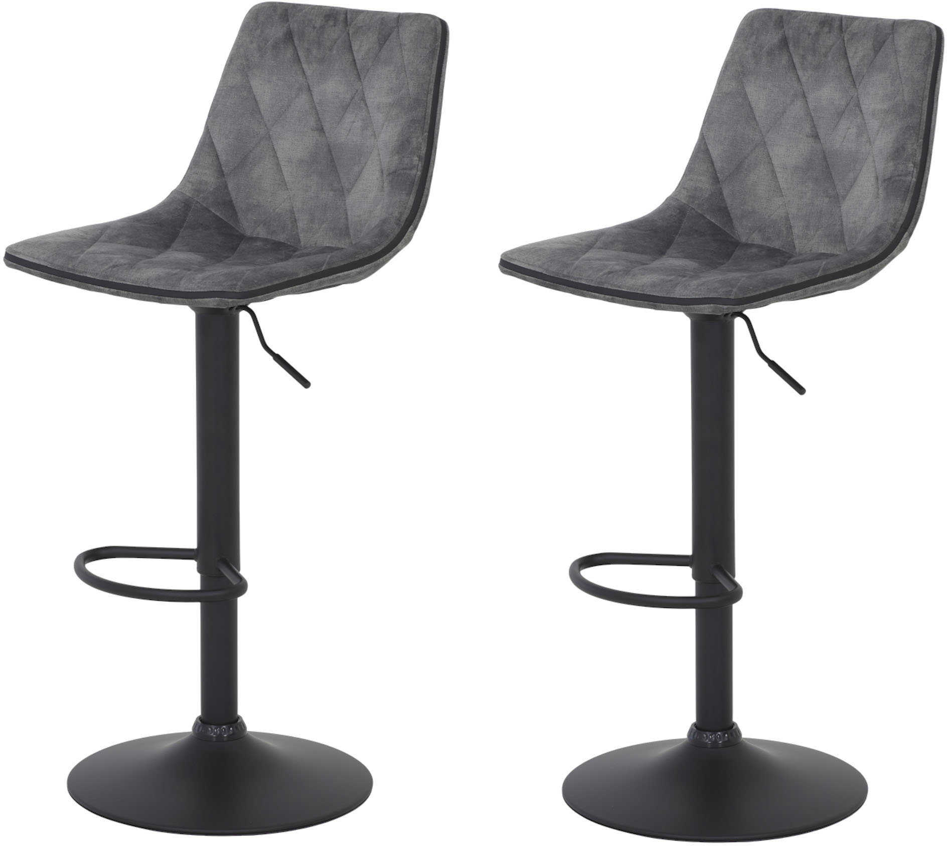 Barhocker »Maren«, (Set, 2 St.), dreh- und höhenverstellbar