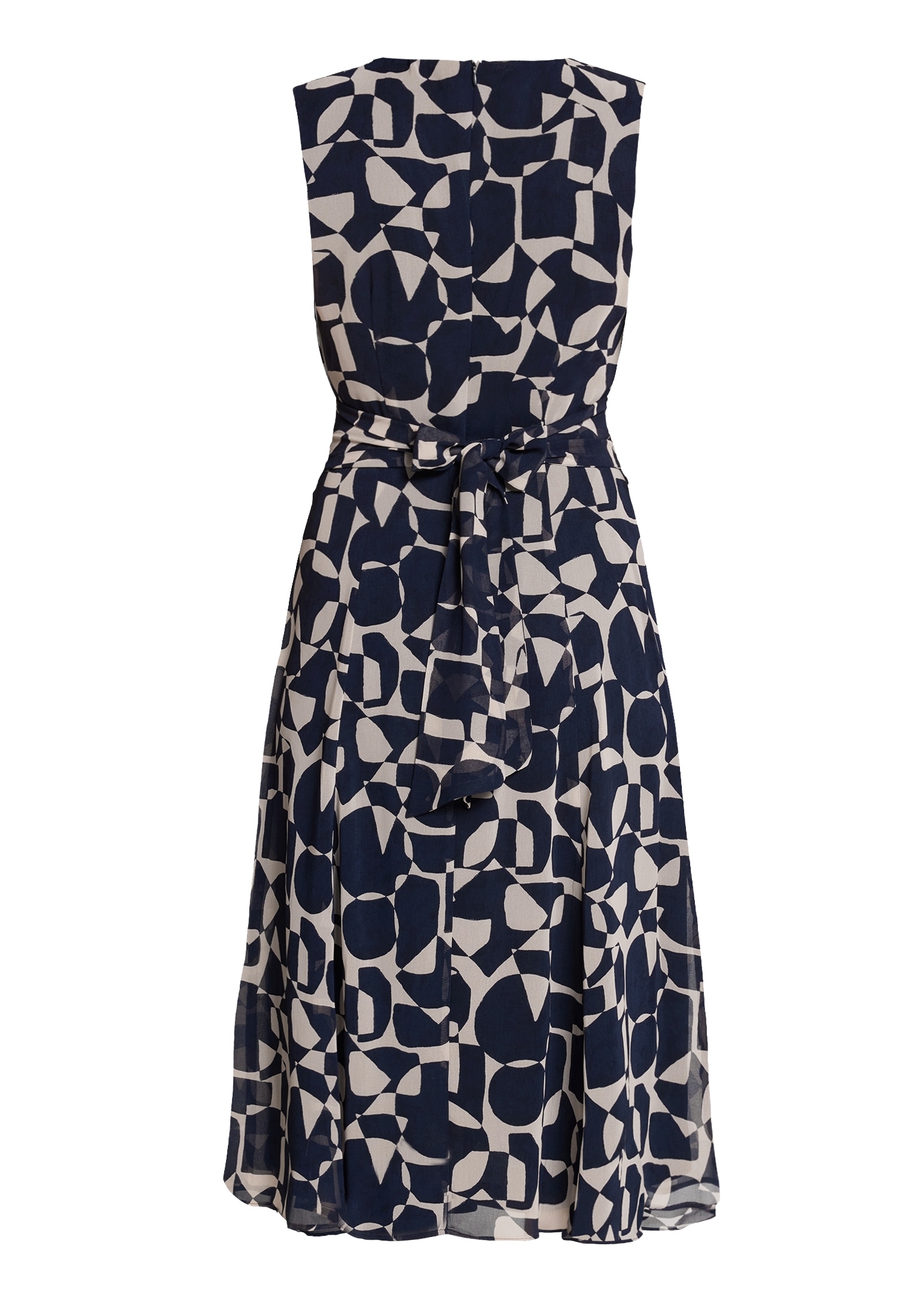 Betty&Co Chiffonkleid »Damen ohne Arm« Ohne Tasche