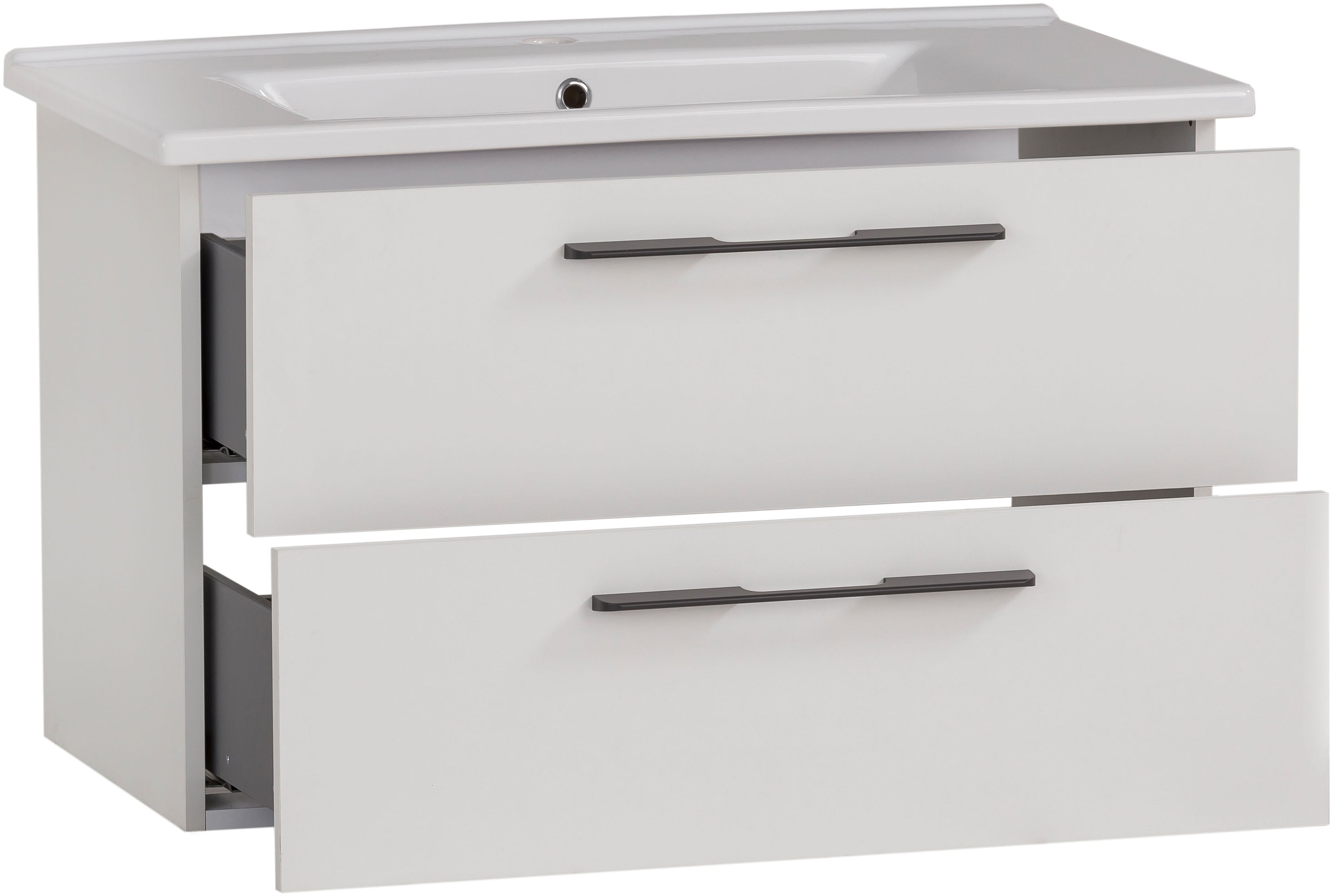 Thumbnail - Schildmeyer Waschtisch "Maxim, Mattweiß" 2 Stk. tlg. Made in Germany