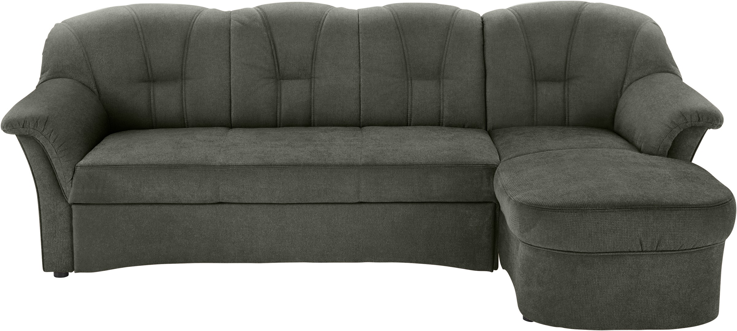 DOMO collection Ecksofa Papenburg L-Form, in großer Farbvielfalt, wahlweise mit Bettfunktion