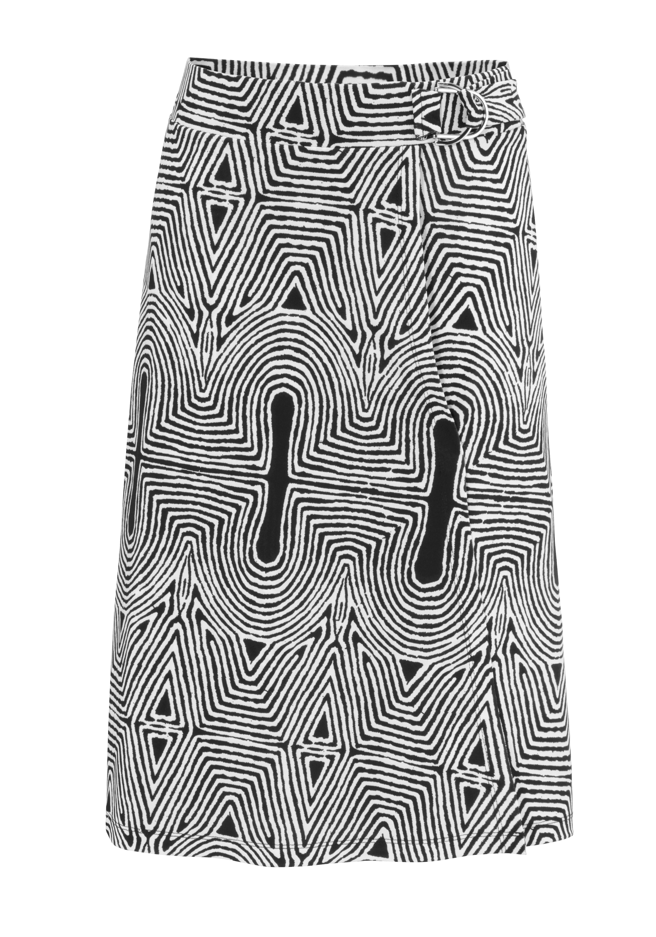 Aniston SELECTED Jerseyrock, mit aufregendem Muster - NEUE KOLLEKTION für  bestellen | BAUR