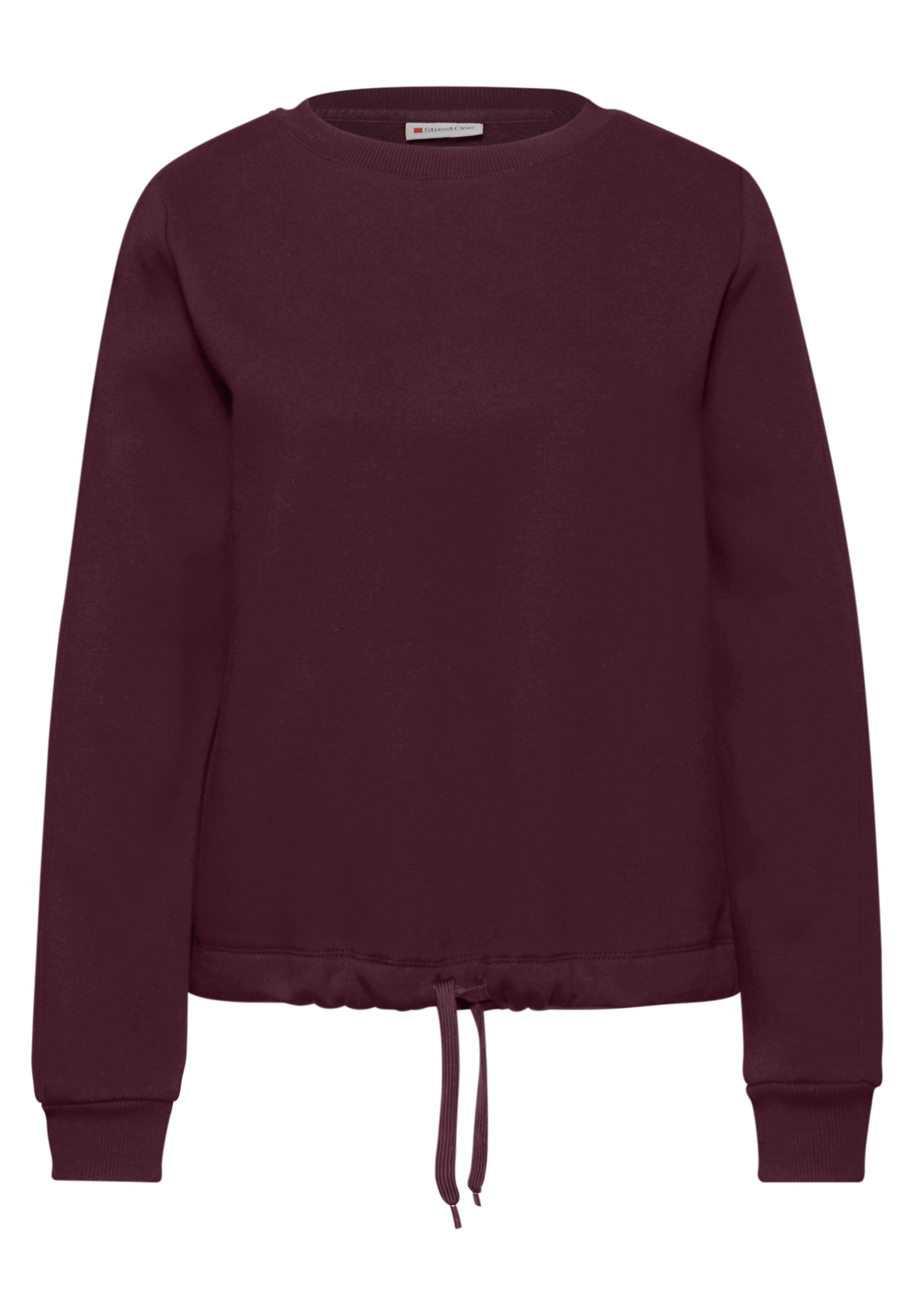STREET ONE Sweatshirt , mit Tunnelzug am Saum
