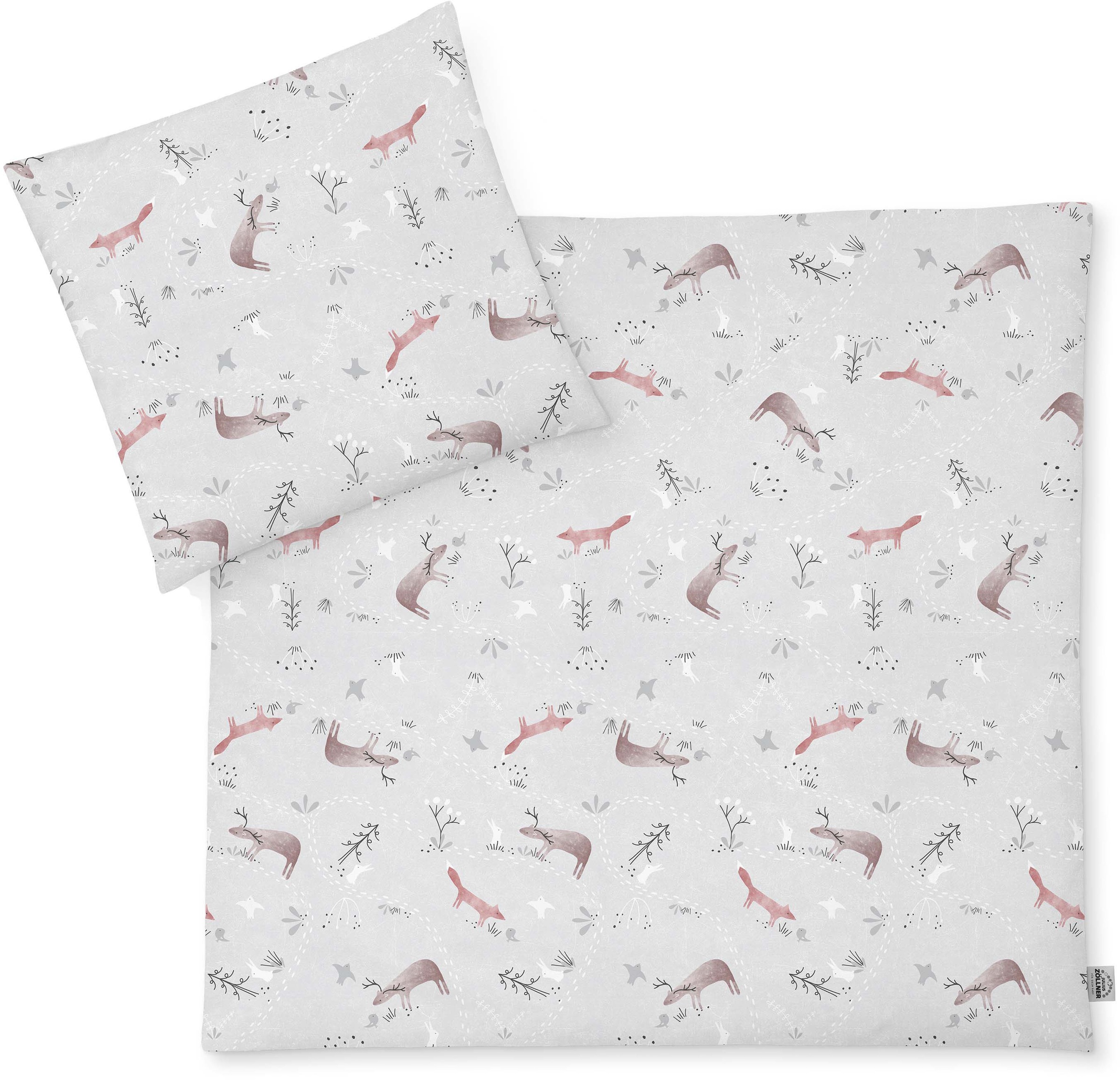 Julius Zöllner Kinderbettwäsche "Woodlife" 2 Stk. tlg. günstig online kaufen