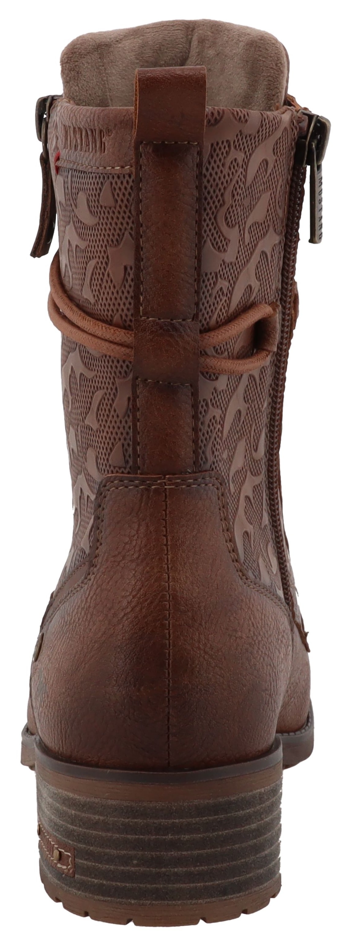 Mustang Shoes Winterstiefelette »Fabienne«, Stiefelette, Winterboots mit Warmfutter
