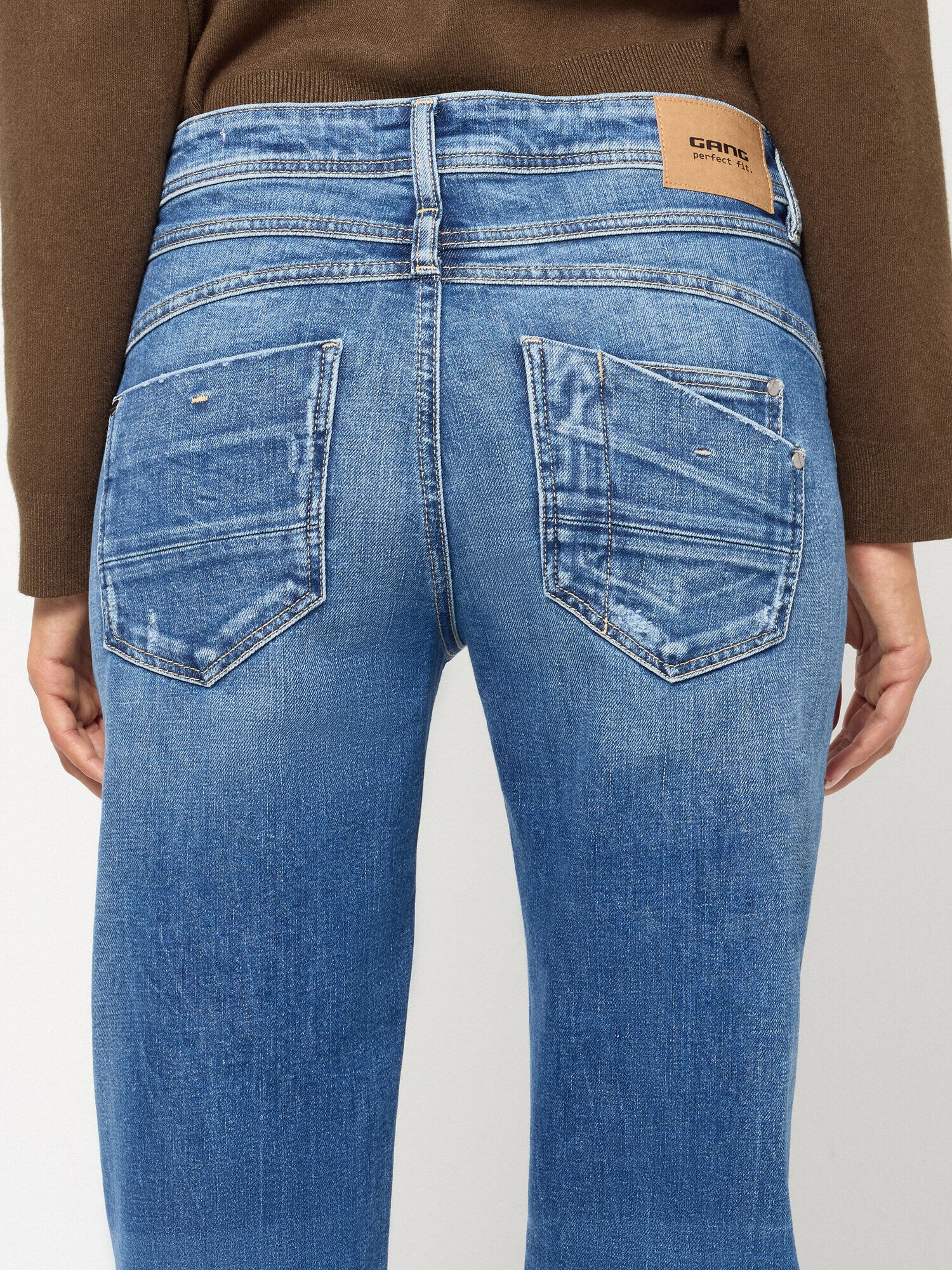 GANG 5-Pocket-Jeans »94AMELIE STRAIGHT« im 5-Pocket-Style