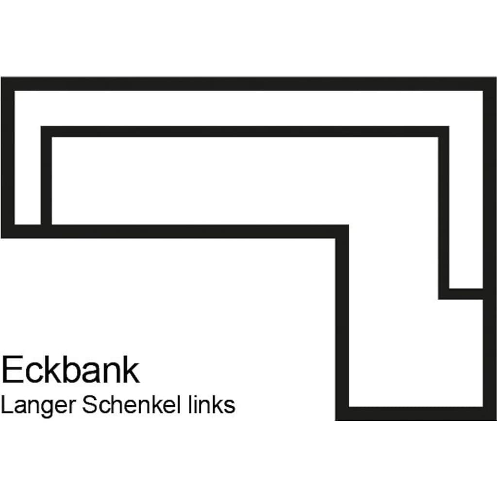 exxpo - sofa fashion Eckbank »Barista«, Frei im Raum stellbar