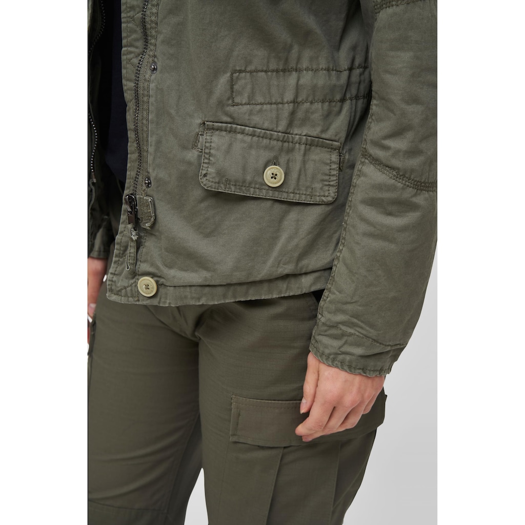 Brandit Allwetterjacke »Brandit Damen Ladies Britannia Jacket«, (1 St.), ohne Kapuze