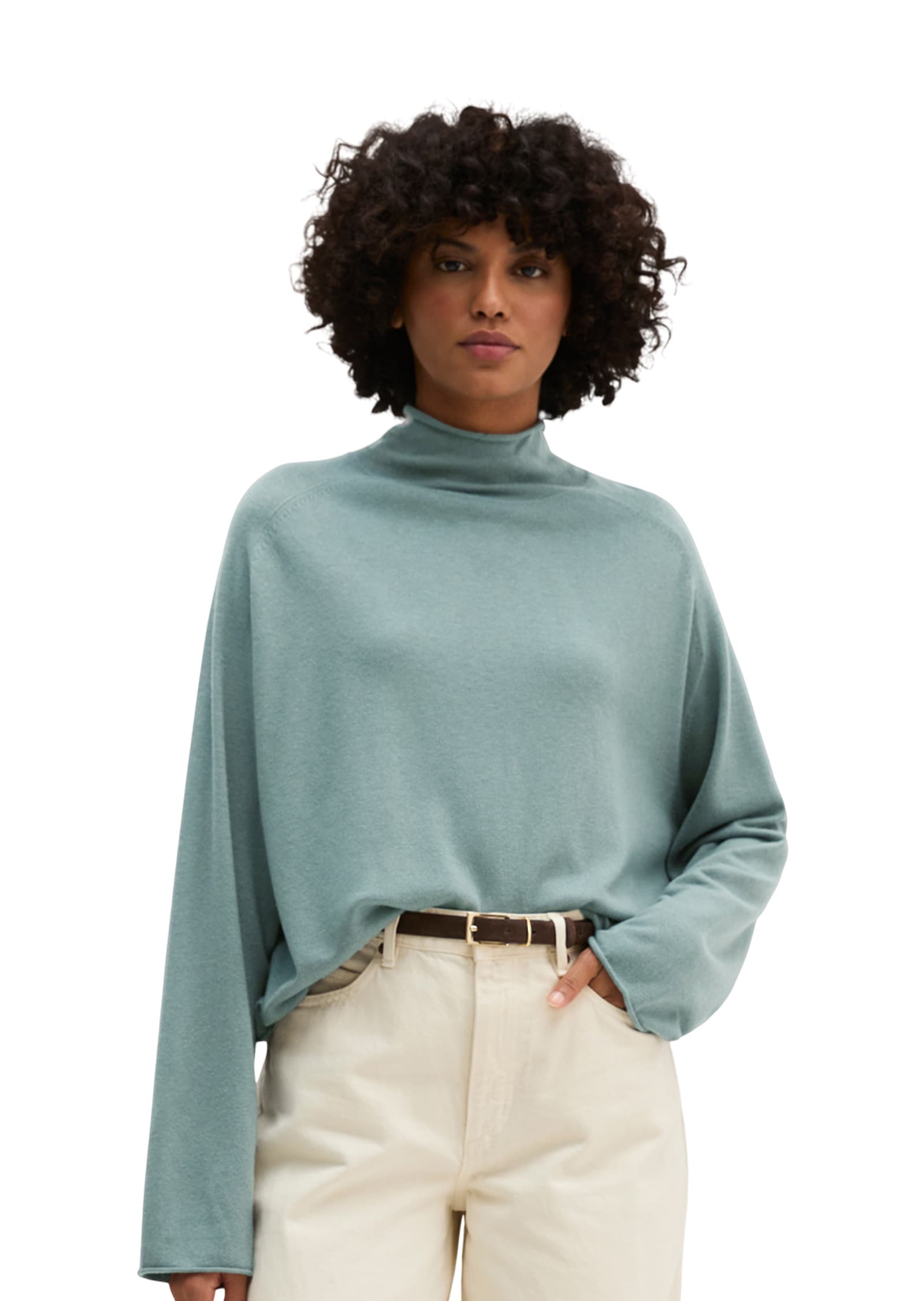 Marc O'Polo Strickpullover »aus weichem Schurwolle-Mix«