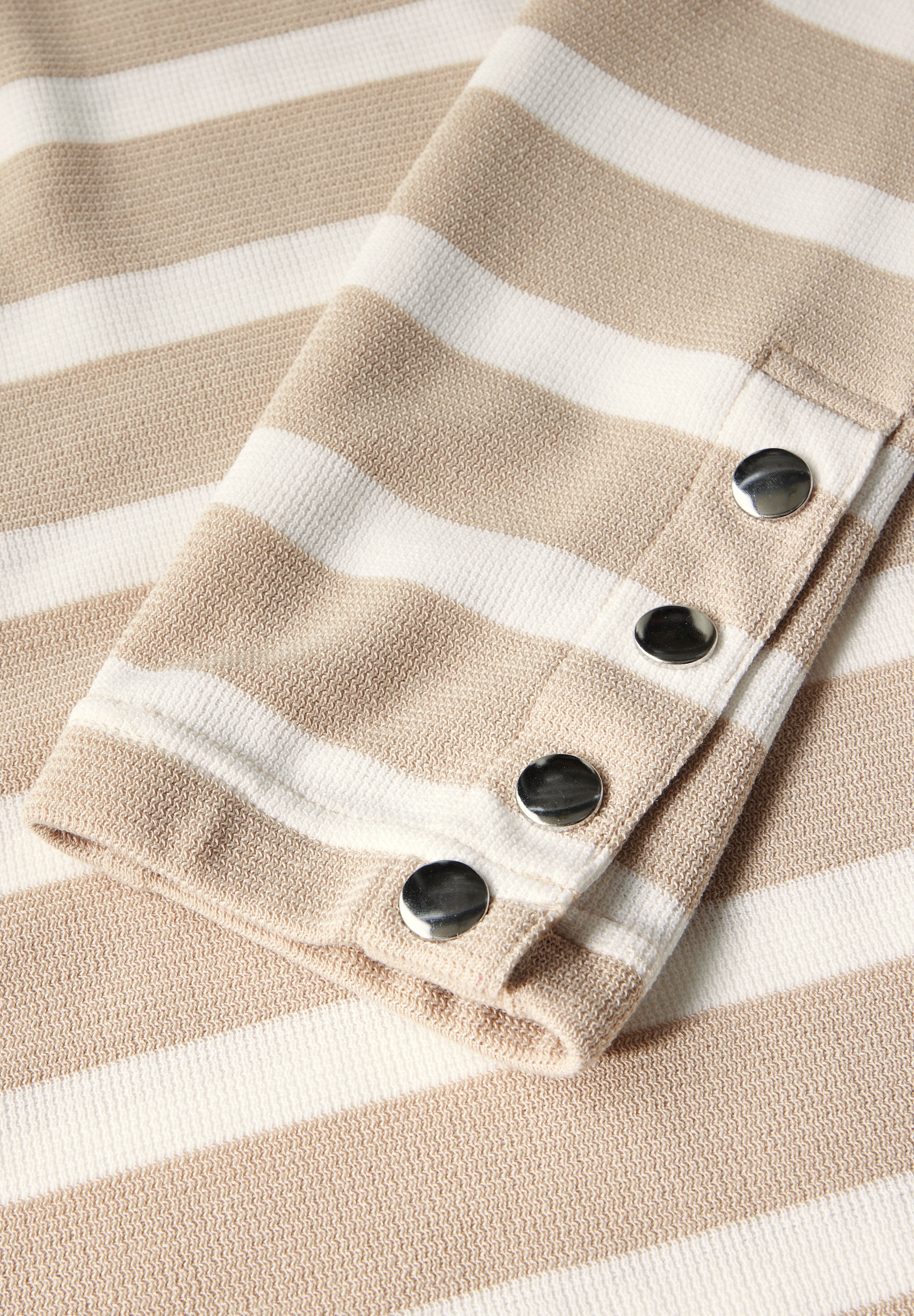 STREET ONE Langarmshirt, mit U-Boot-Ausschnitt