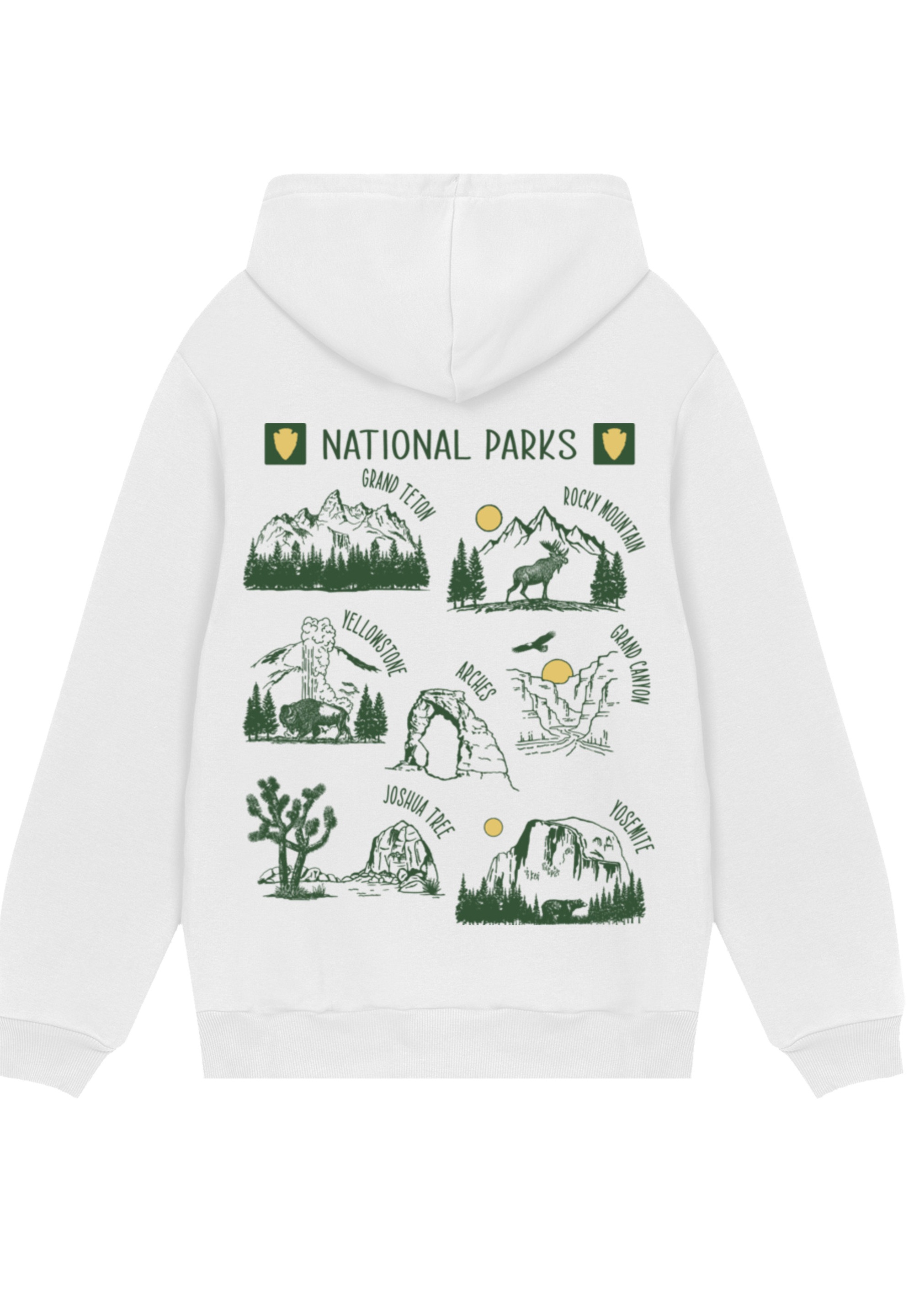 F4NT4STIC Kapuzenpullover "US National Parks Montage", Premium Qualität günstig online kaufen