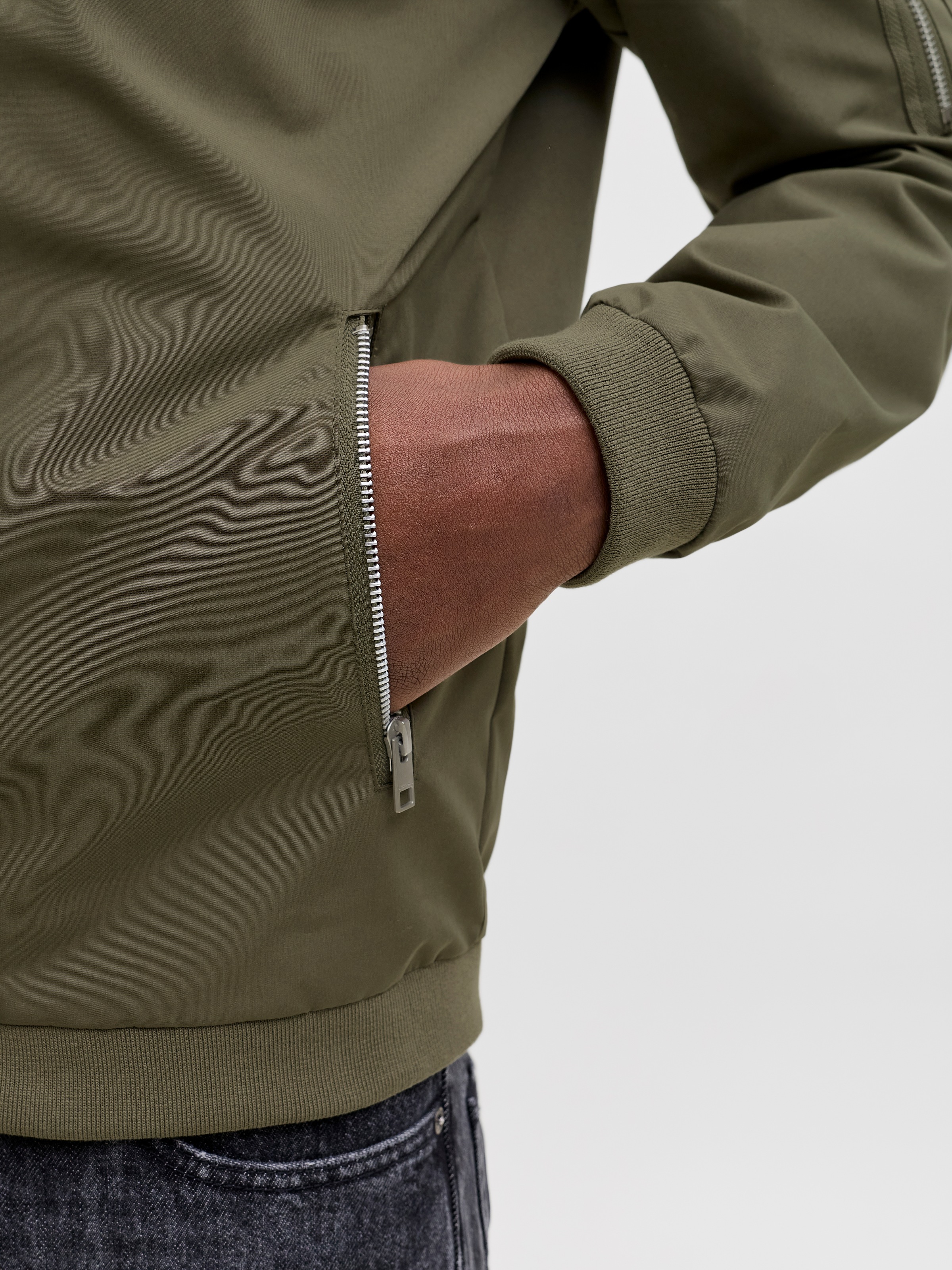 Jack & Jones Blouson Bomber Rush Dusty Olive S Homme 3