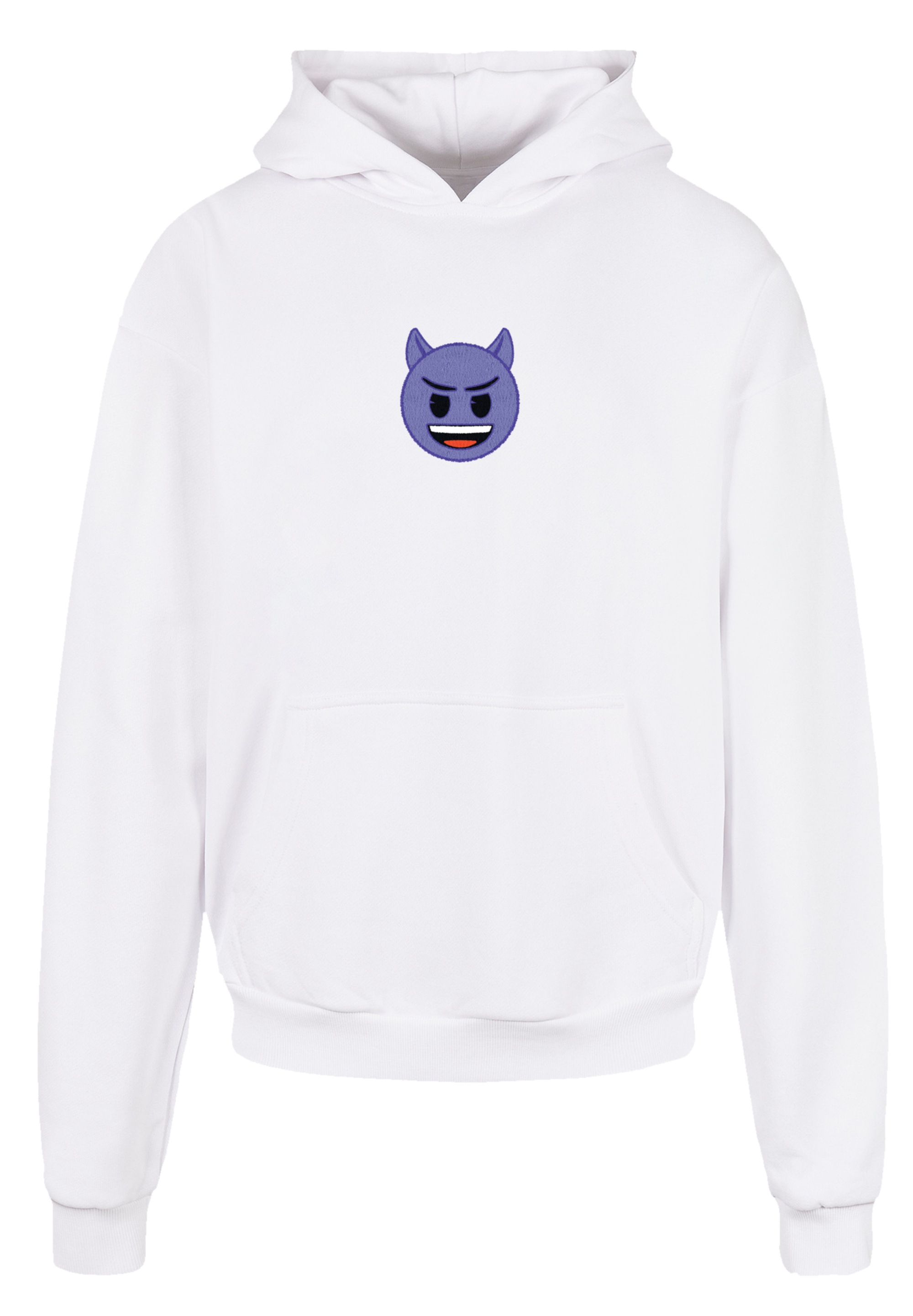 F4NT4STIC Kapuzenpullover "emoji couture evil smiling purple face", Premium günstig online kaufen