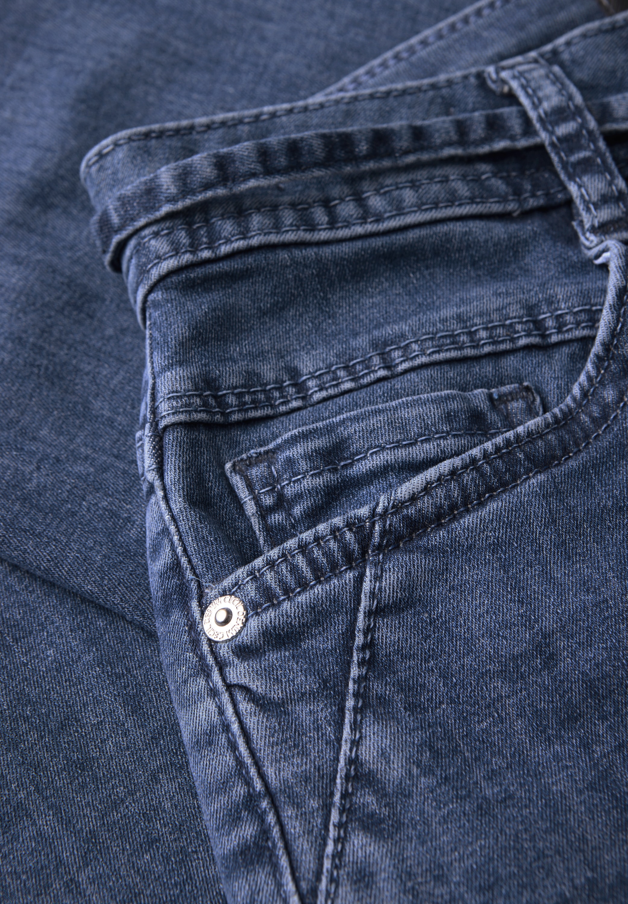 STREET ONE Loose-fit-Jeans, High Waist