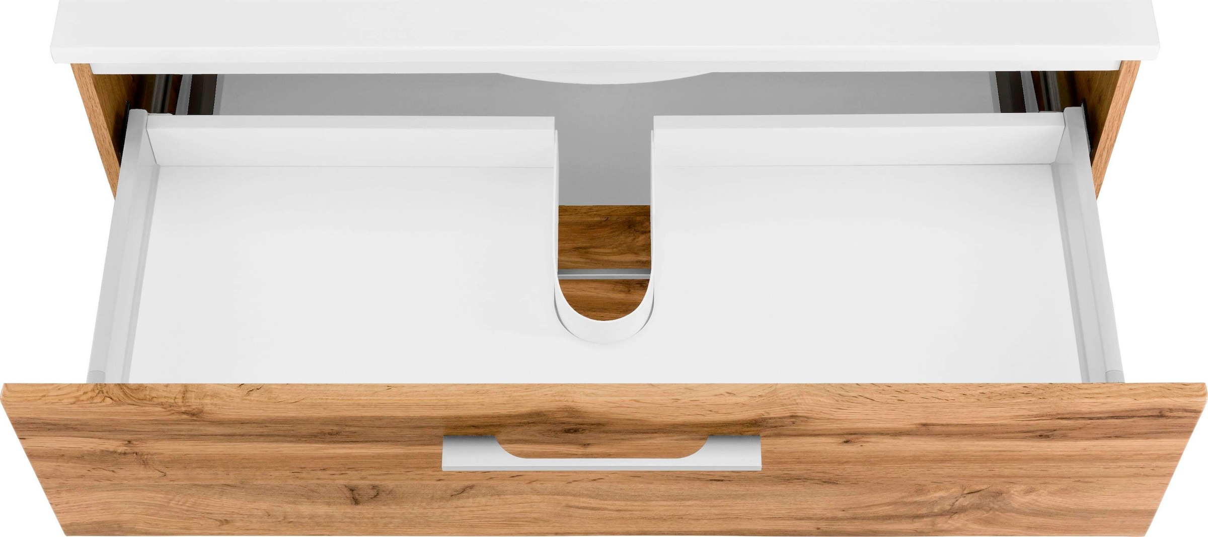 welltime Waschbeckenunterschrank »Soria« Badmöbel Waschtisch inkl. Waschbecken, Breite 100 cm