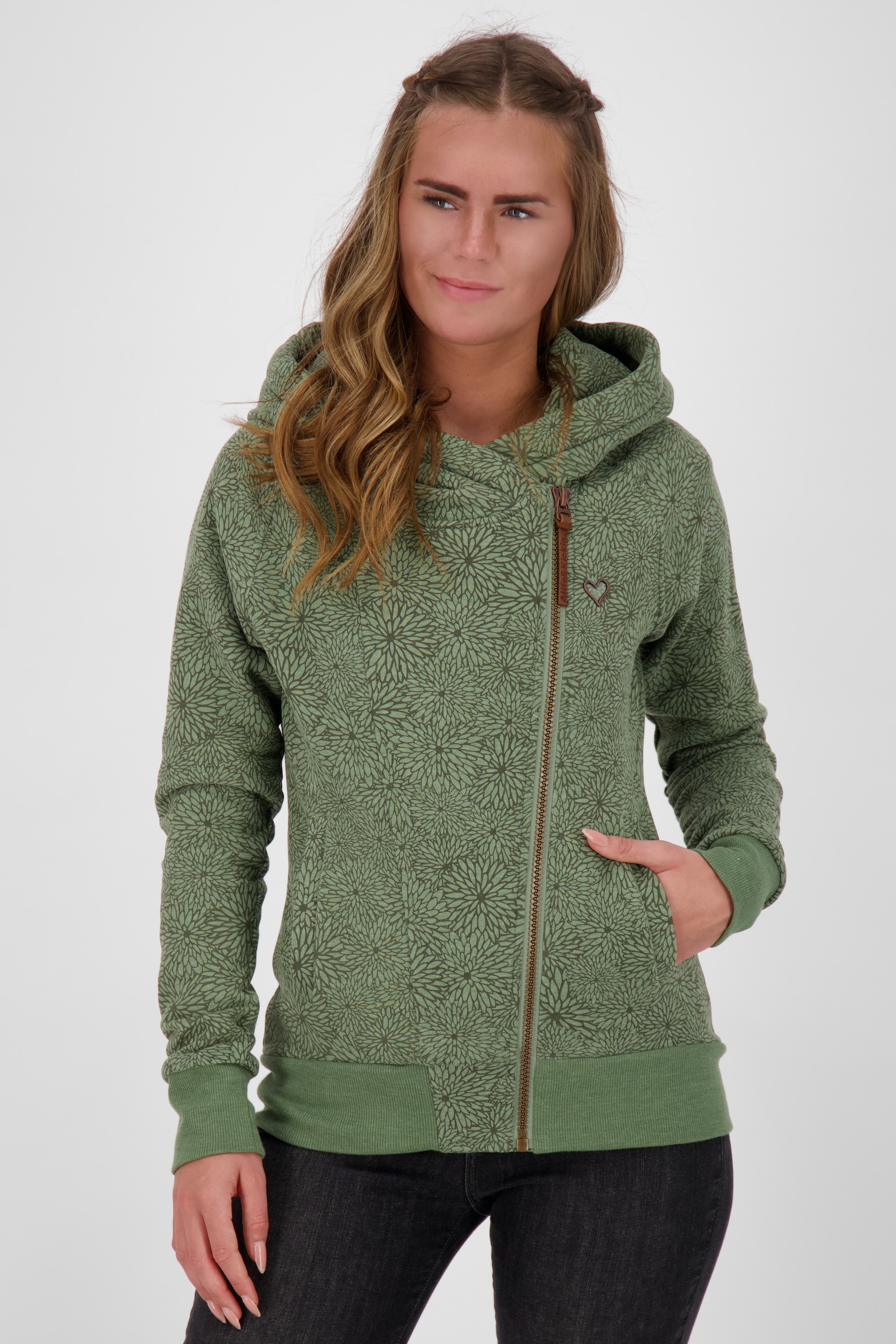 Alife & Kickin Kapuzensweatjacke "Damen SnakecharmerAK B" günstig online kaufen