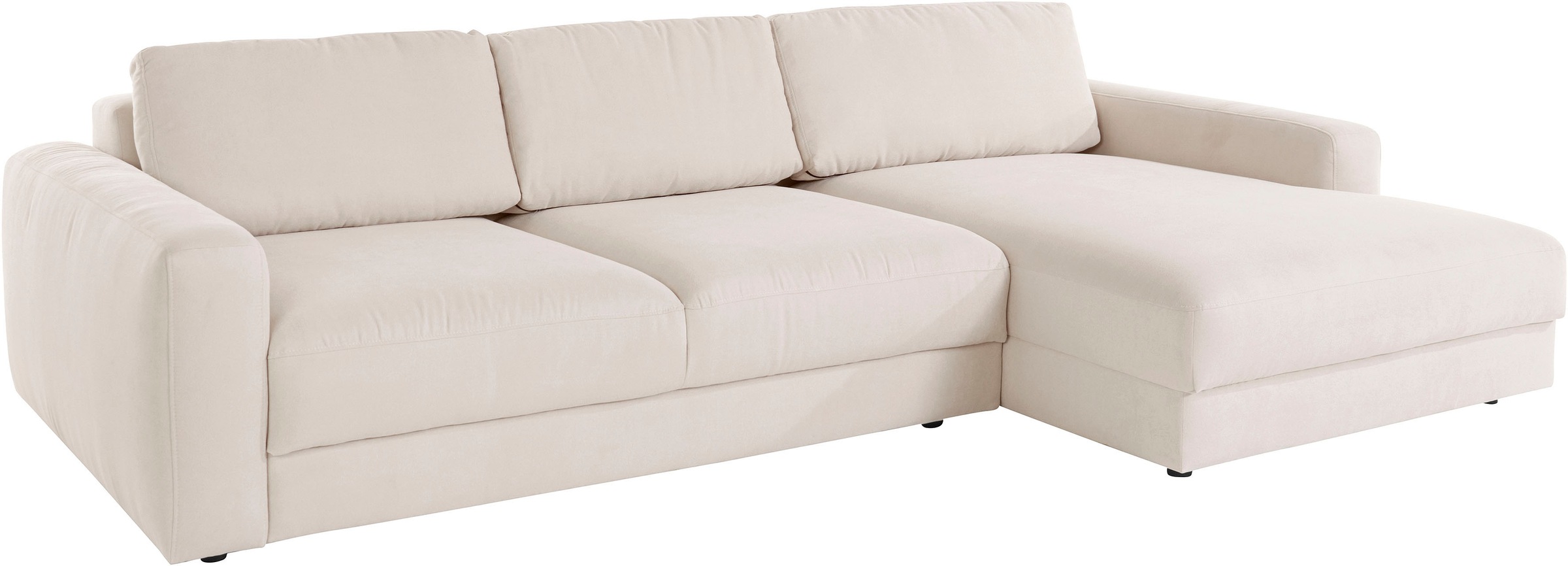 Home affaire Ecksofa "Bloomfield, elegant, viel Platz, Mega Couch, Breite 3 günstig online kaufen