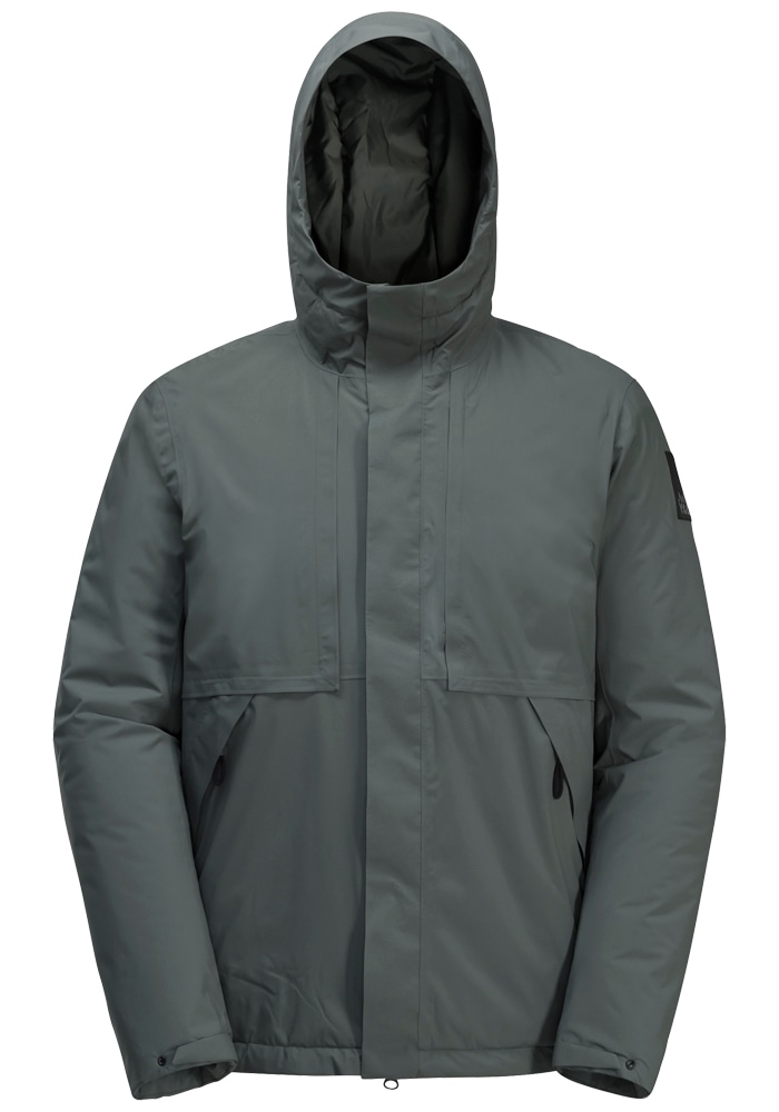 Jack Wolfskin Trekkingjacke »WANDERMOOD JKT M«, mit Kapuze