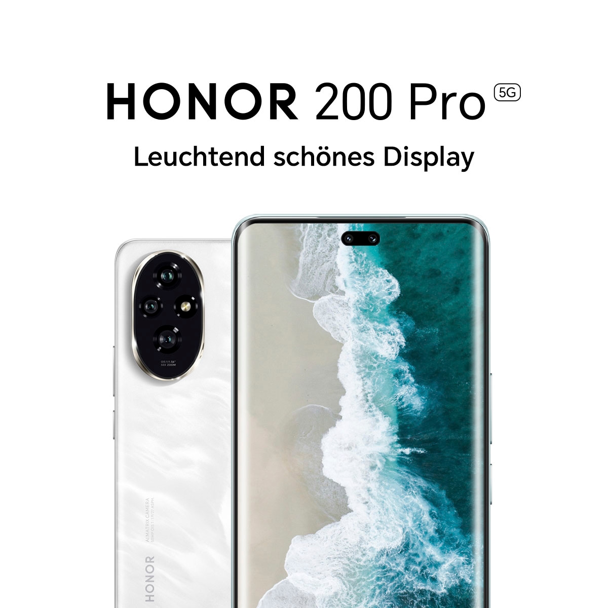 Honor Smartphone »HONOR 200 Pro«, weiß