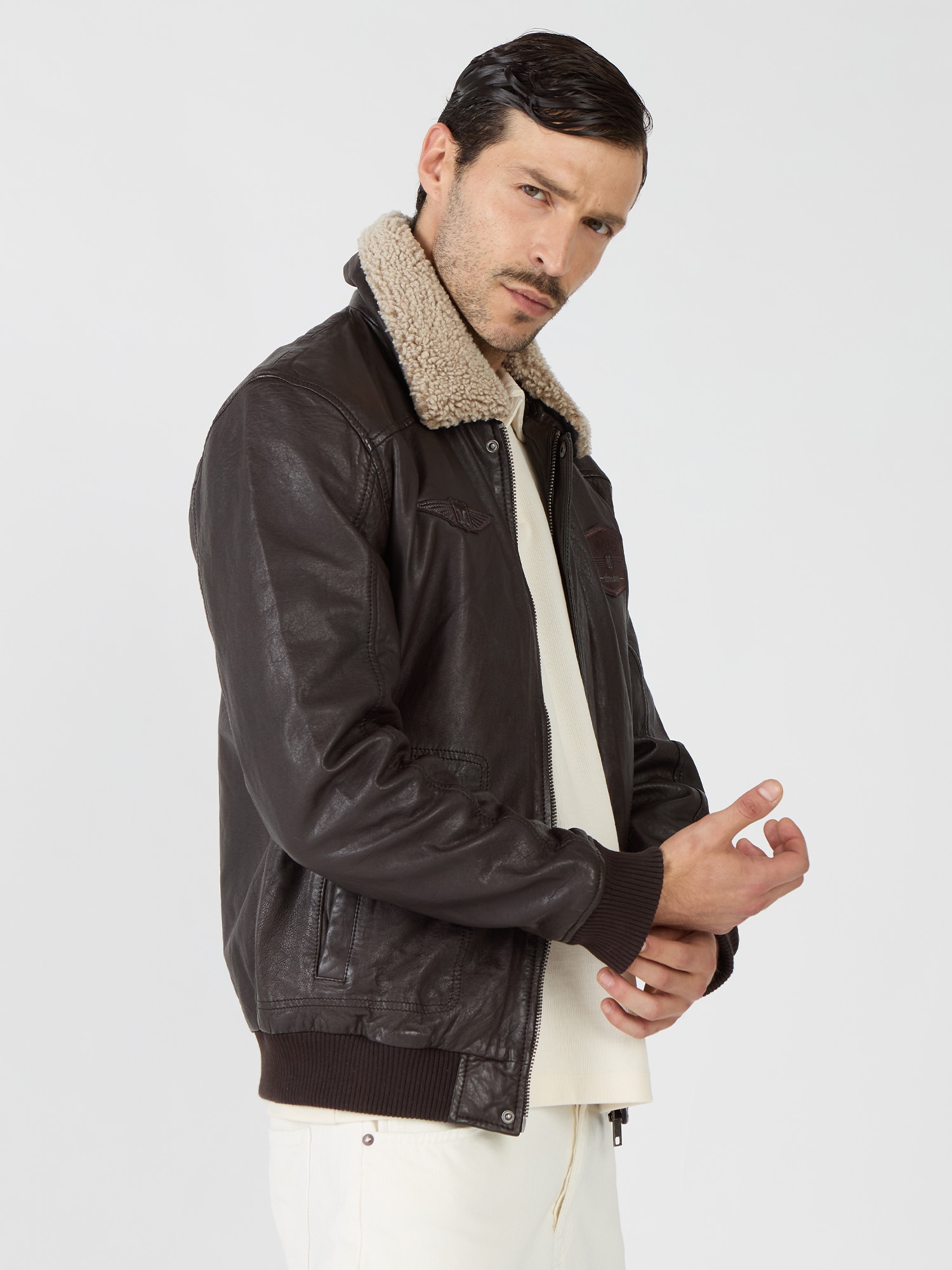 Maze Lederjacke »42024063«