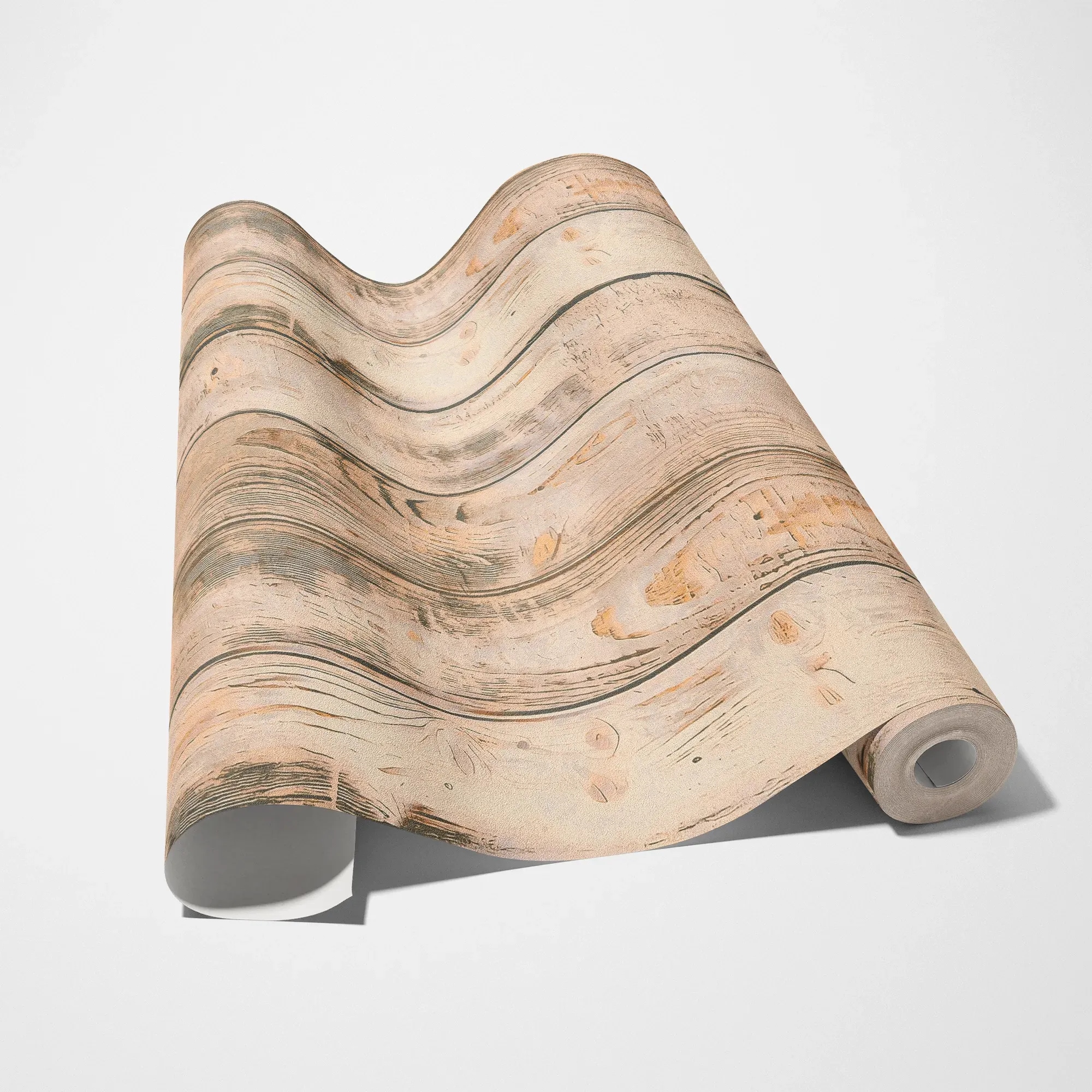 A.S. Création Vliestapete »Rustikales Holz« Holz leicht strukturiert Vliestapete Holzoptik rustikal Natur, Beige, Braun und Schwarz