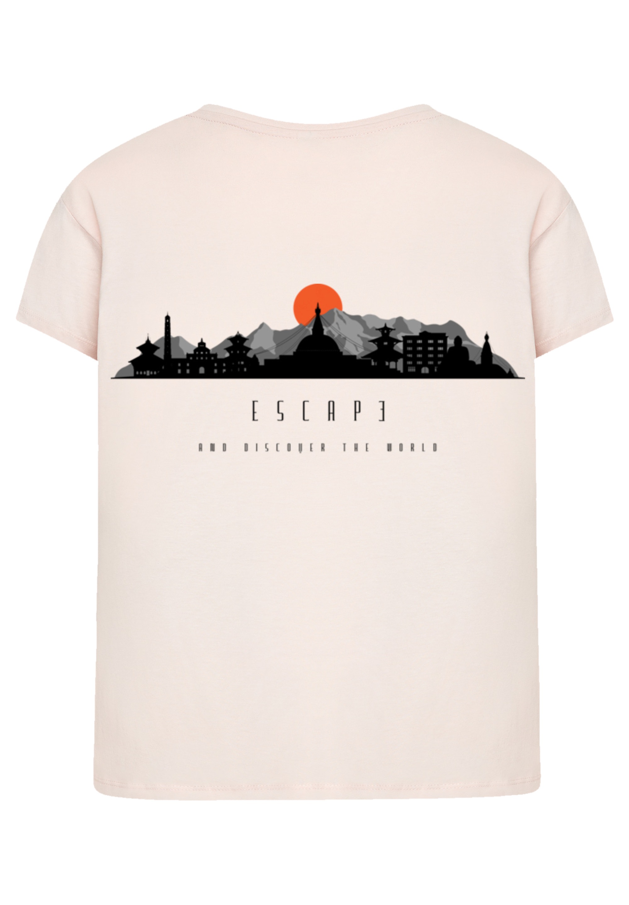 F4NT4STIC T-Shirt "Escape Discover the World Asian Town", Premium Qualität, günstig online kaufen