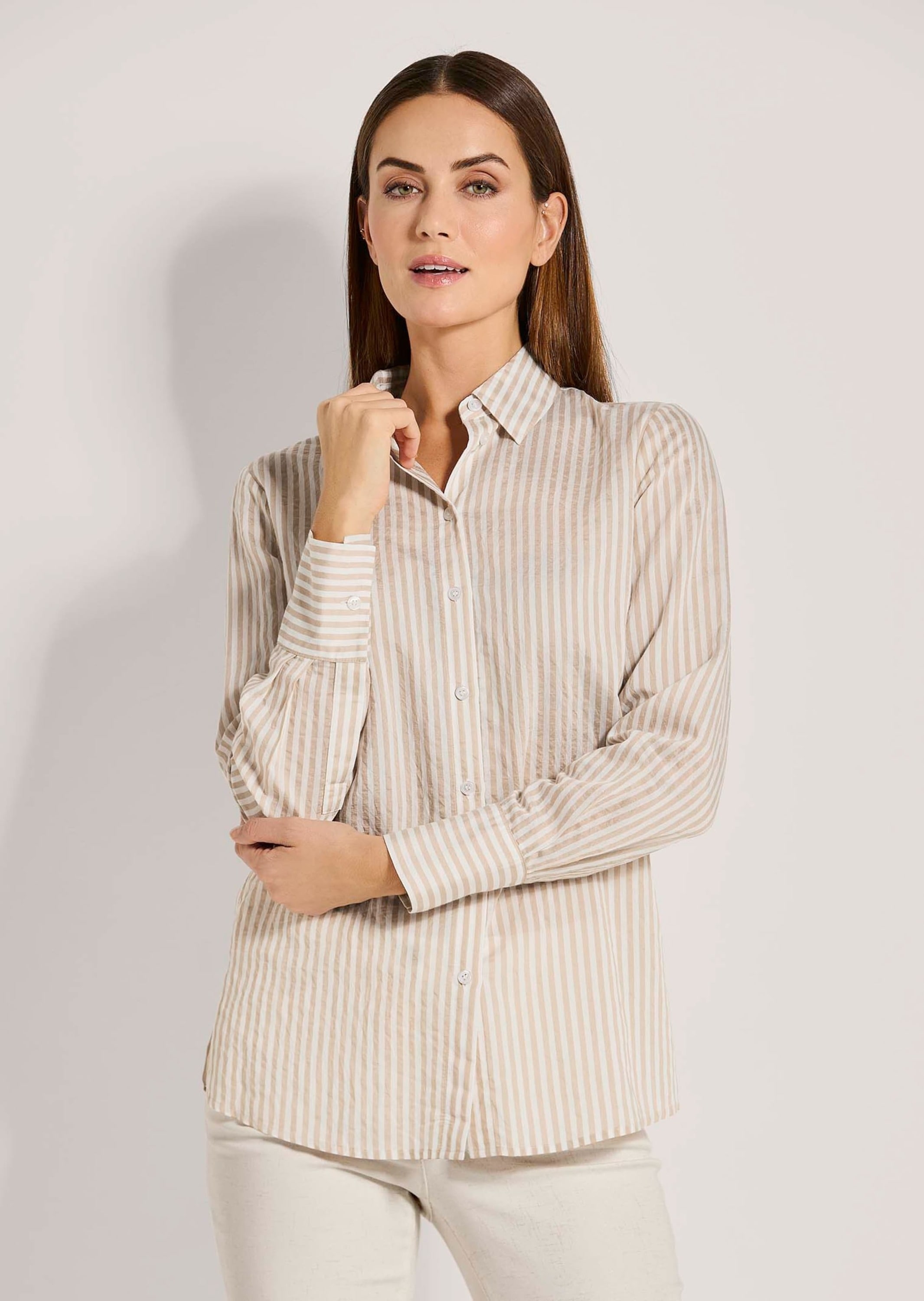 Thumbnail - MADELEINE Langarmbluse "Bluse Streifenbluse"