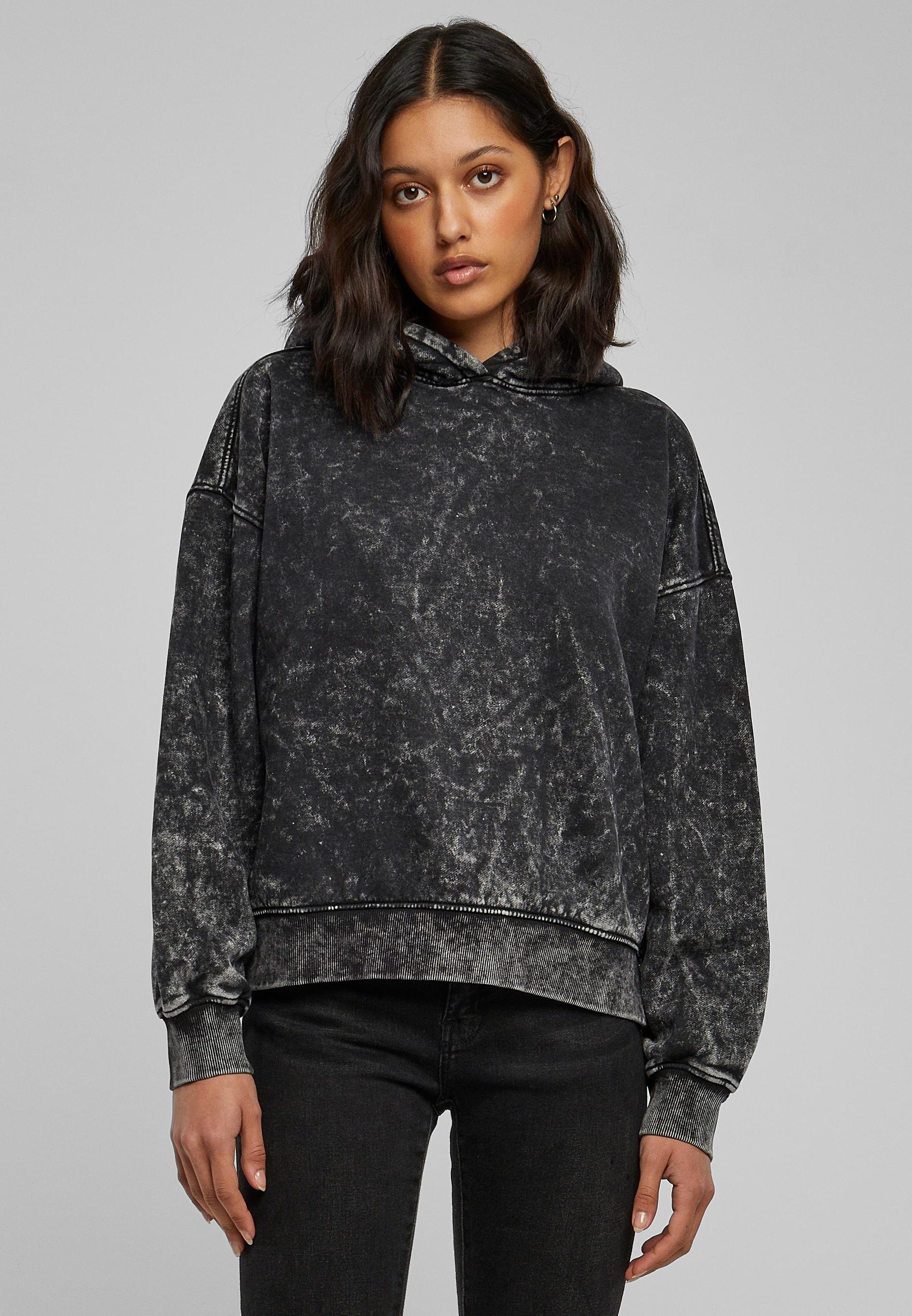 URBAN CLASSICS Kapuzenpullover »Urban Classics Damen Ladies Oversized Towel Washed Hoody«, (1 tlg.)