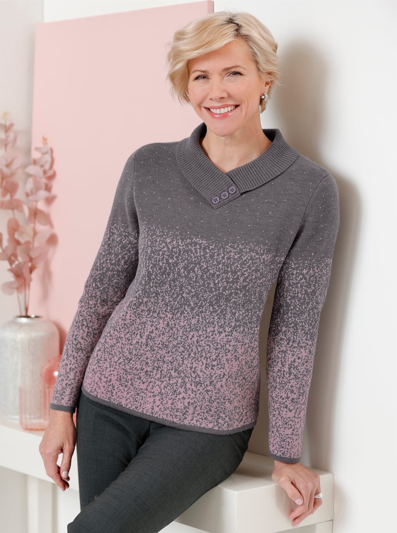 Classic V-Ausschnitt-Pullover "Pullover" günstig online kaufen