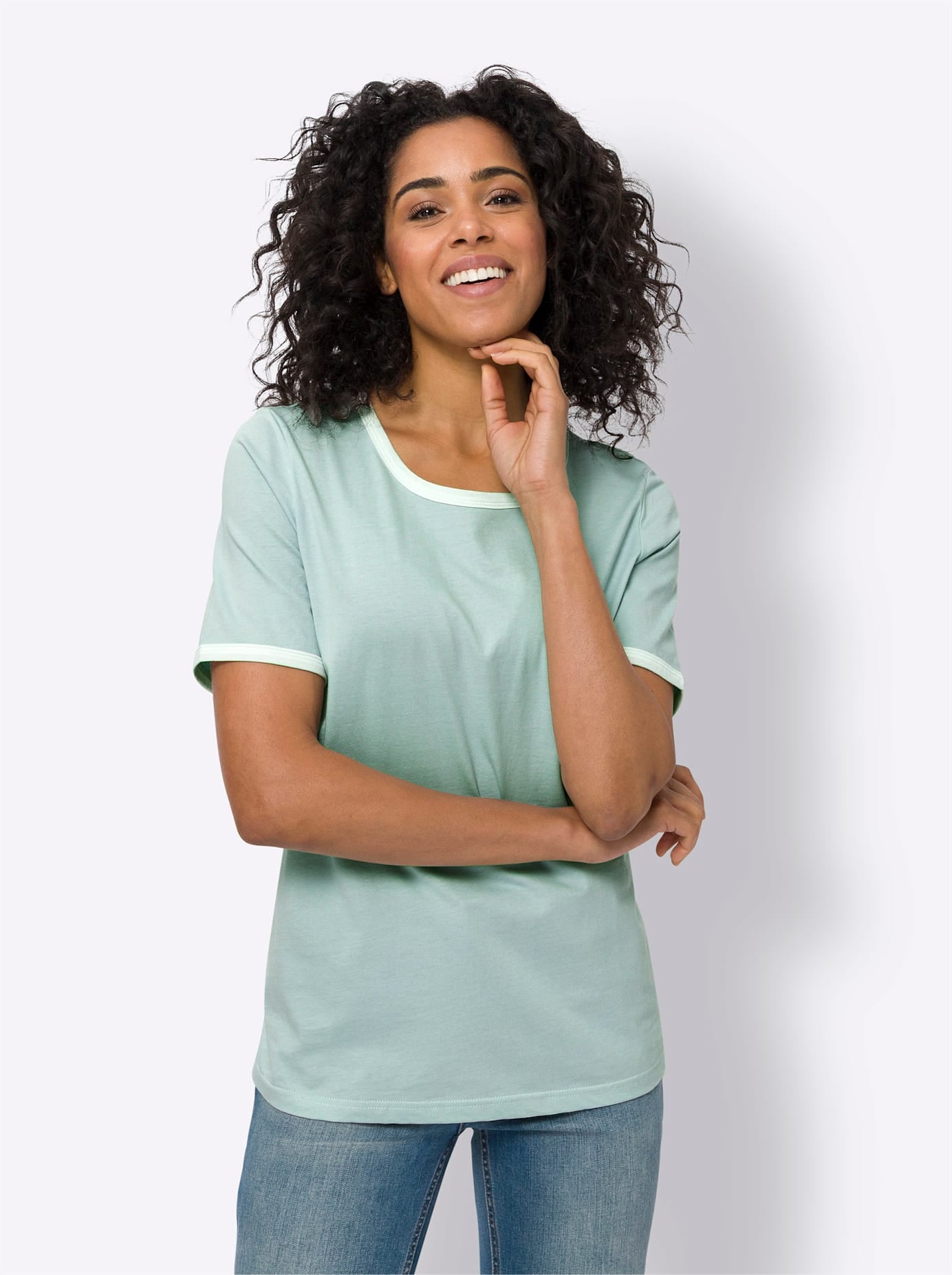 Classic Basics Kurzarmshirt "Shirt", 1 Stk. günstig online kaufen
