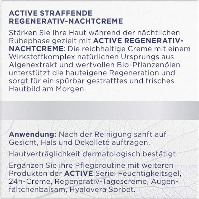 HELIOTROP Nachtcreme »Active Regenerativ« bestellen | BAUR