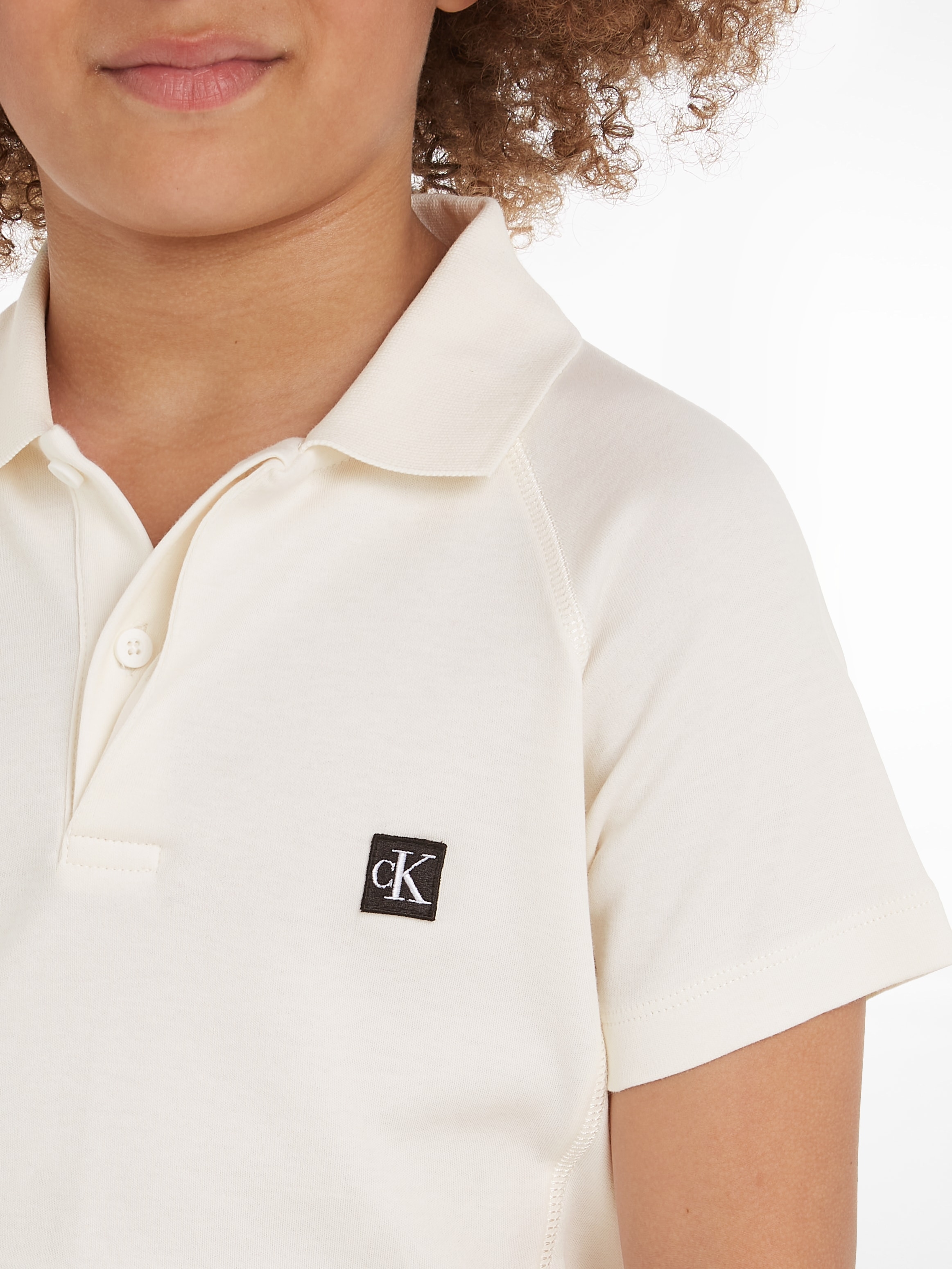 Calvin Klein Jeans Poloshirt »SOFT online JERSEY POLO«, kaufen Logopatch mit | CEREMONY BAUR