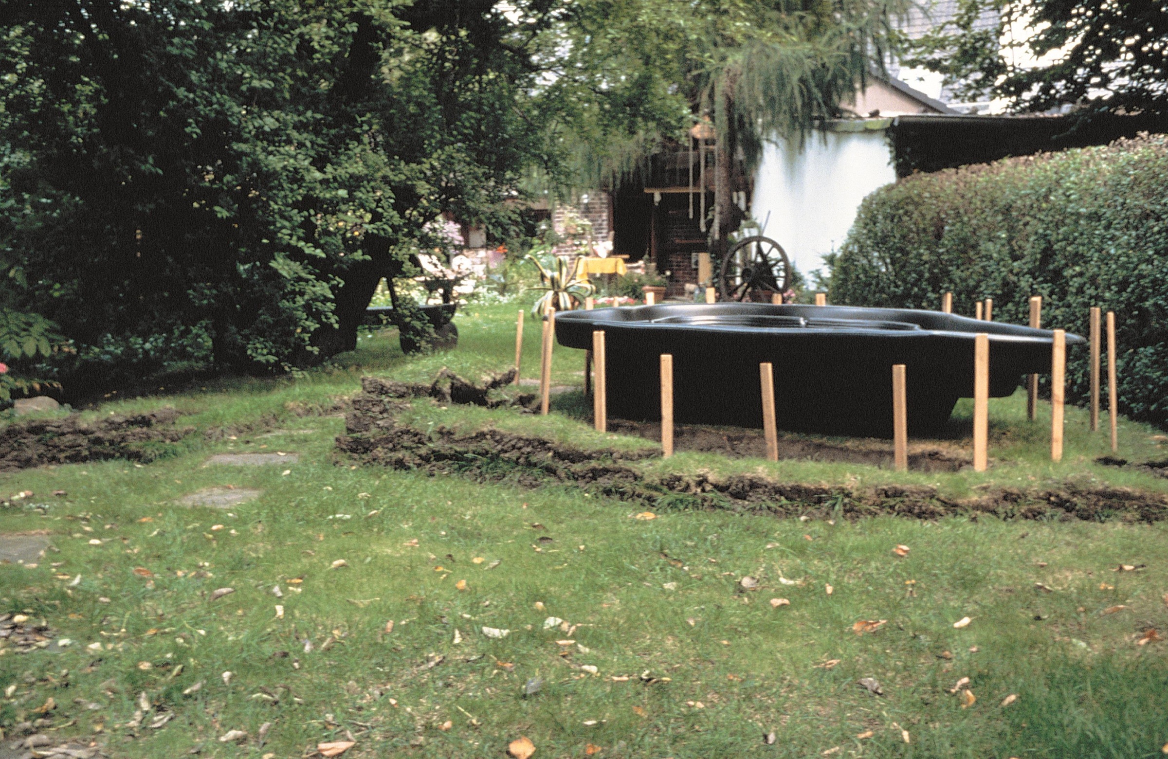 Ubbink Calmus SIII Teichschale Schwarz 165cm 3