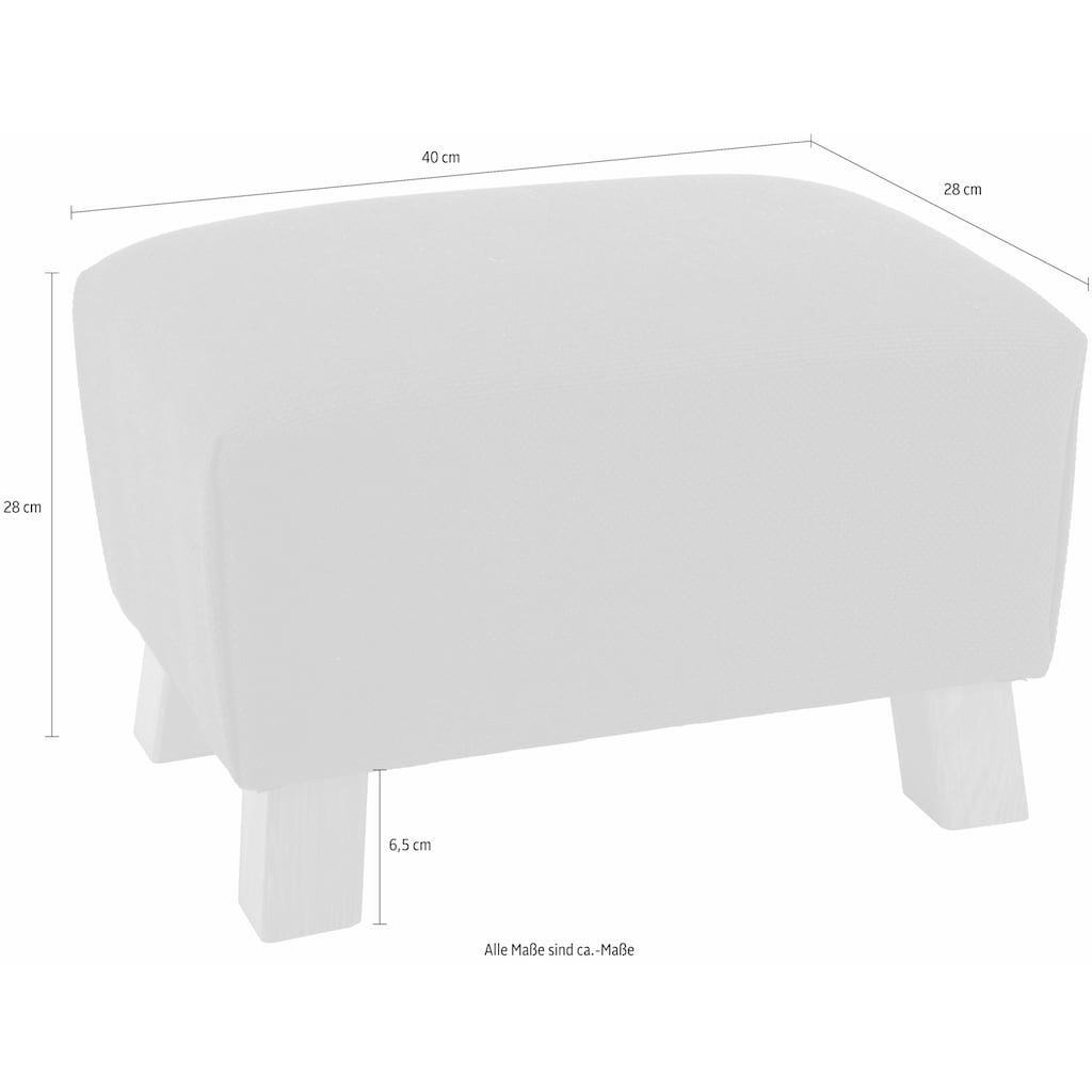 Max Winzer® Fußhocker »Footstool«