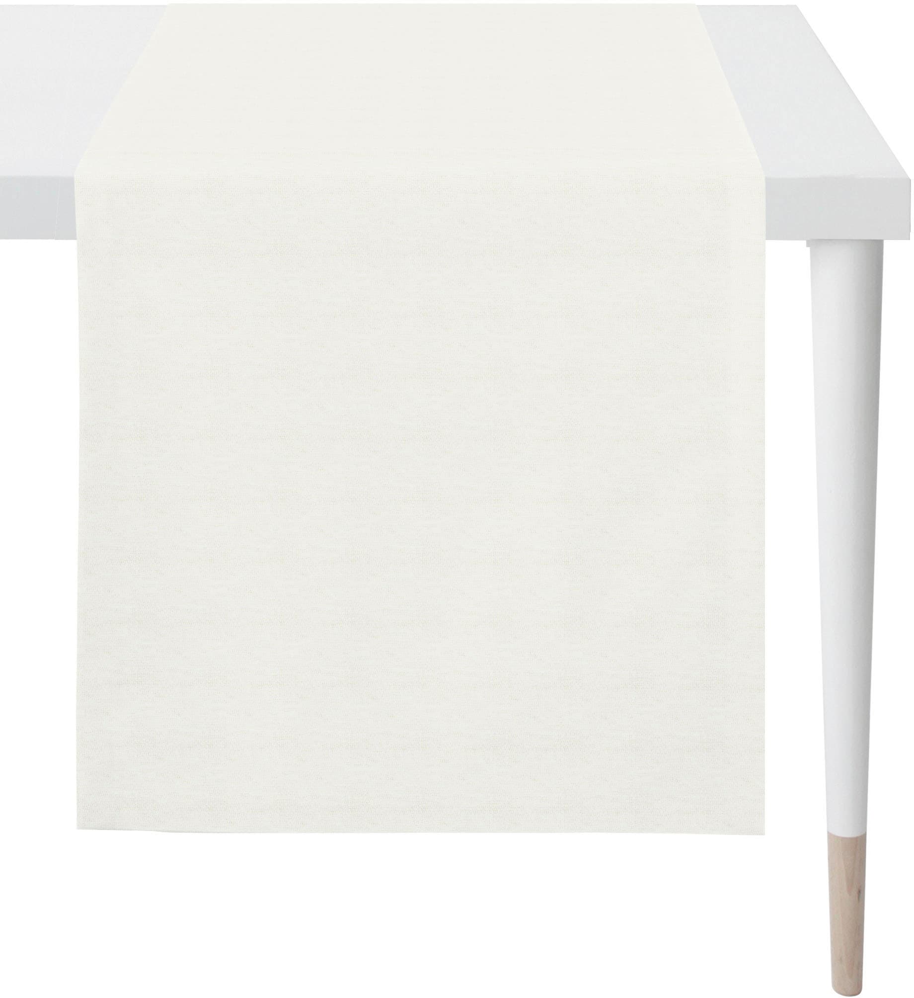 APELT Tischläufer "3900 Uni / OUTDOOR, Sommerdeko, Sommer" mit Fleckschutz günstig online kaufen