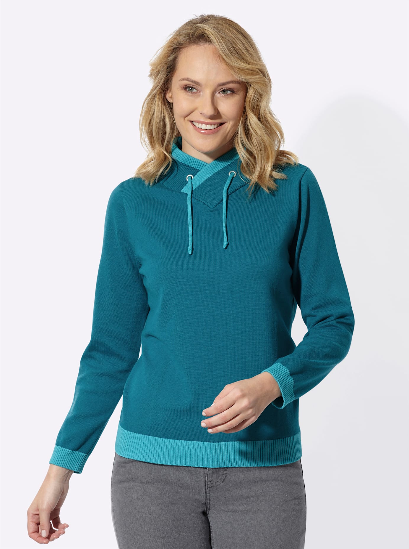 Classic Basics Strickpullover "Langarm-Pullover"