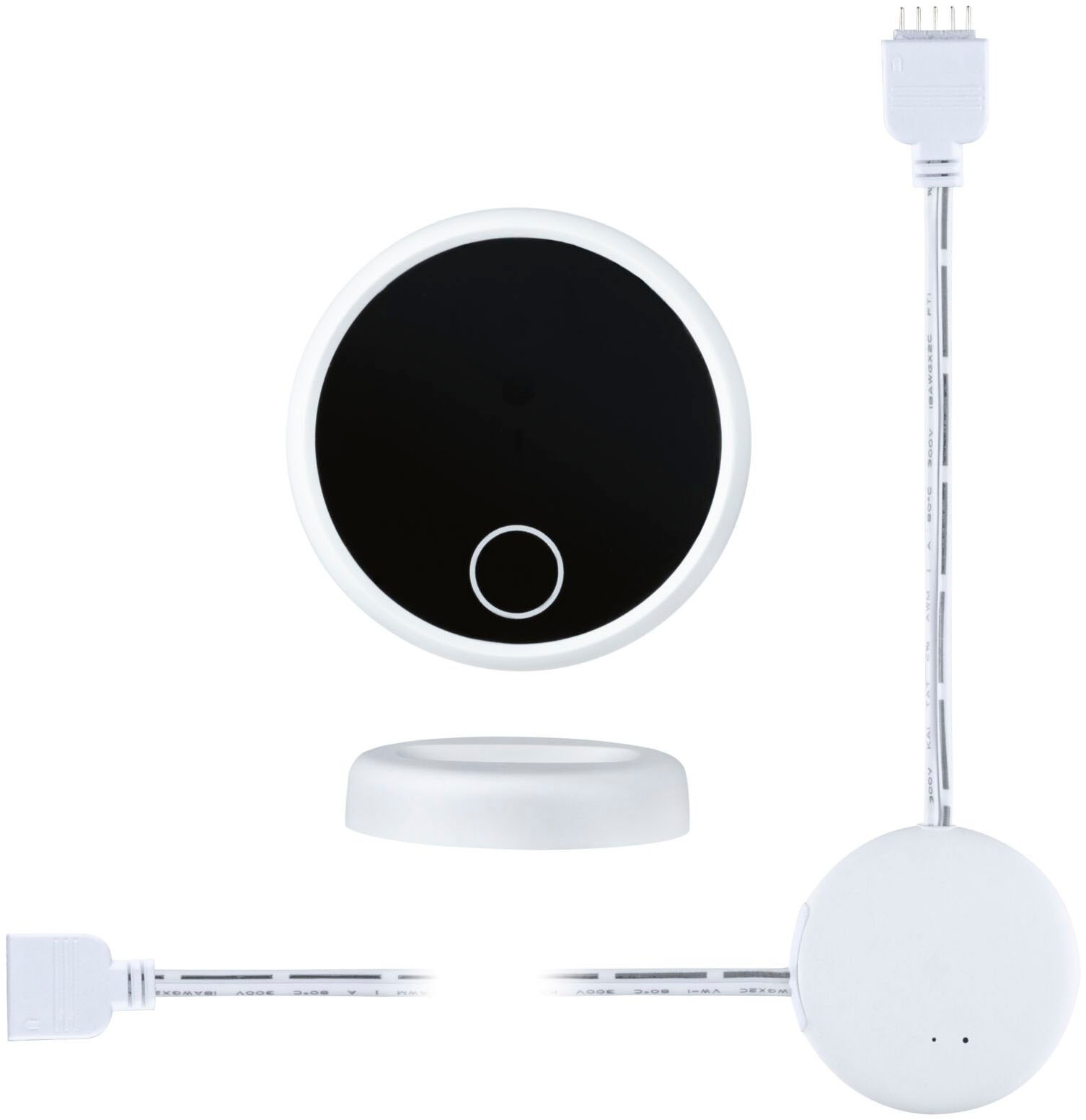 Paulmann Sensor »MaxLED Sensor DC 24V max. 144W Weiß, Schwarz«, (2 St.), Memoryfunktion, Dimmer, Ein-/Ausschalter