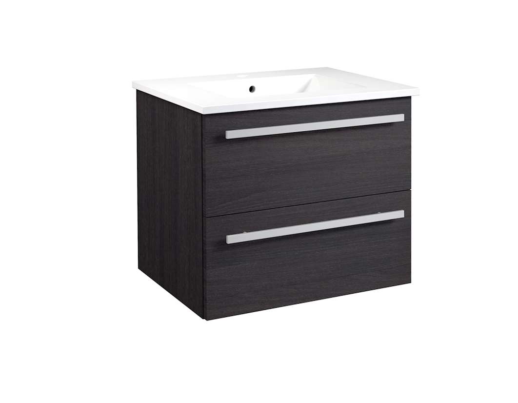 welltime "Serena, Waschbeckenunterschrank inkl. Waschbecken, Badmöbel" Breite 61,5 cm, Soft-Close-Funktion, FSC