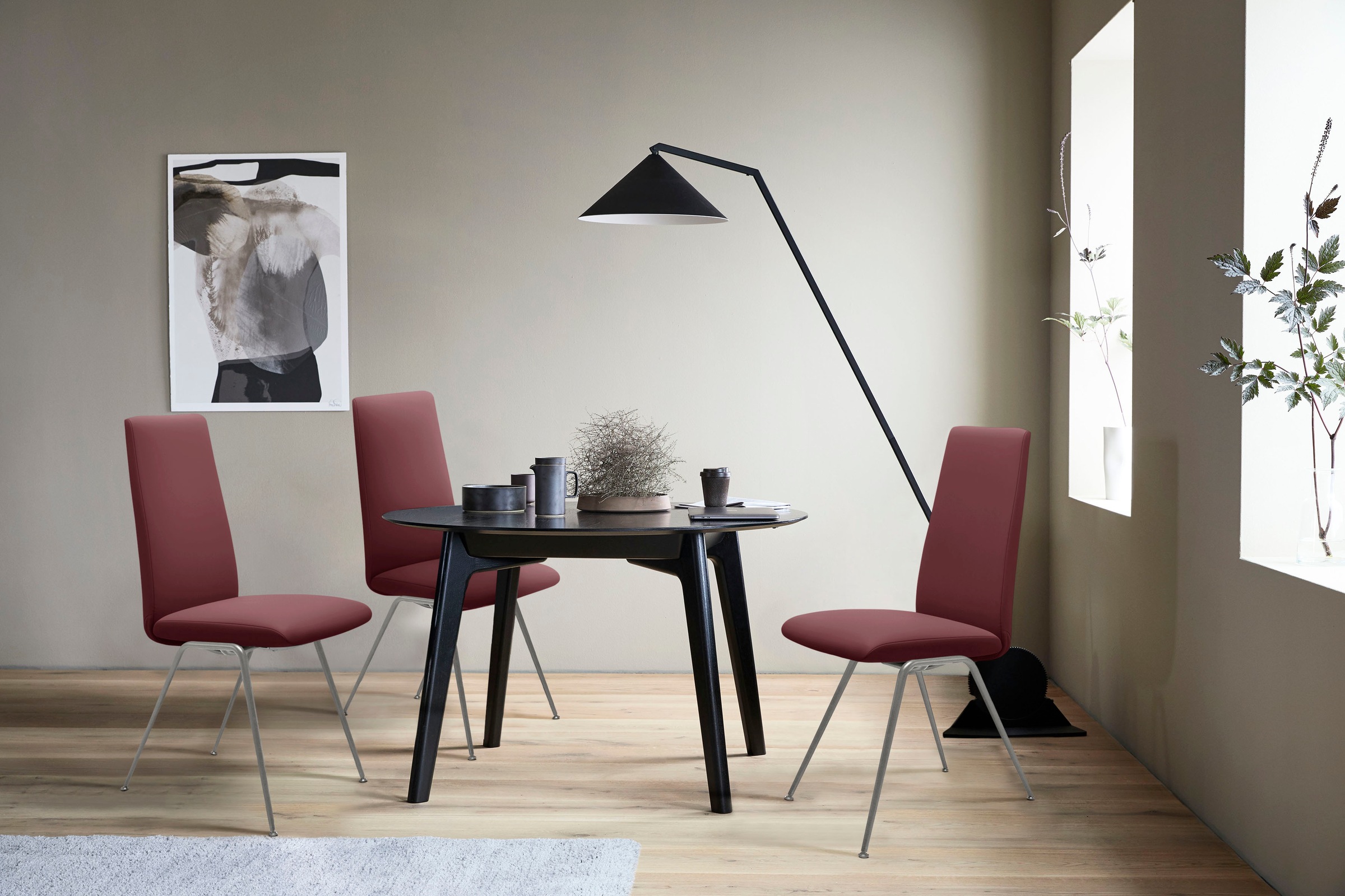 Stressless Polsterstuhl "Laurel" () High Back, Größe L, mit Beinen aus Stah günstig online kaufen