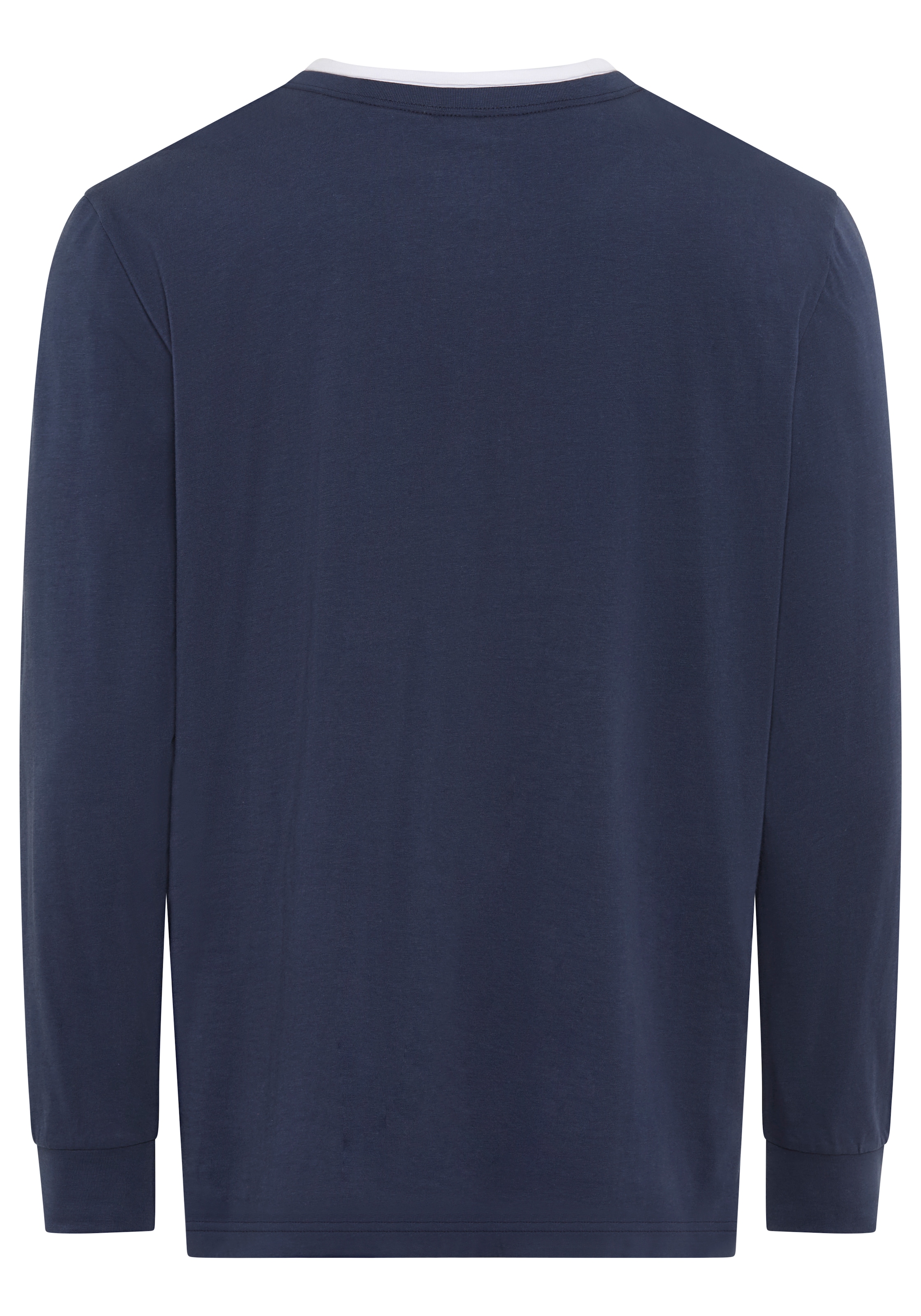 Man's World Rundhalsshirt »Neue Kollektion!«, mit Kontrasteinsatz am Halsausschnitt