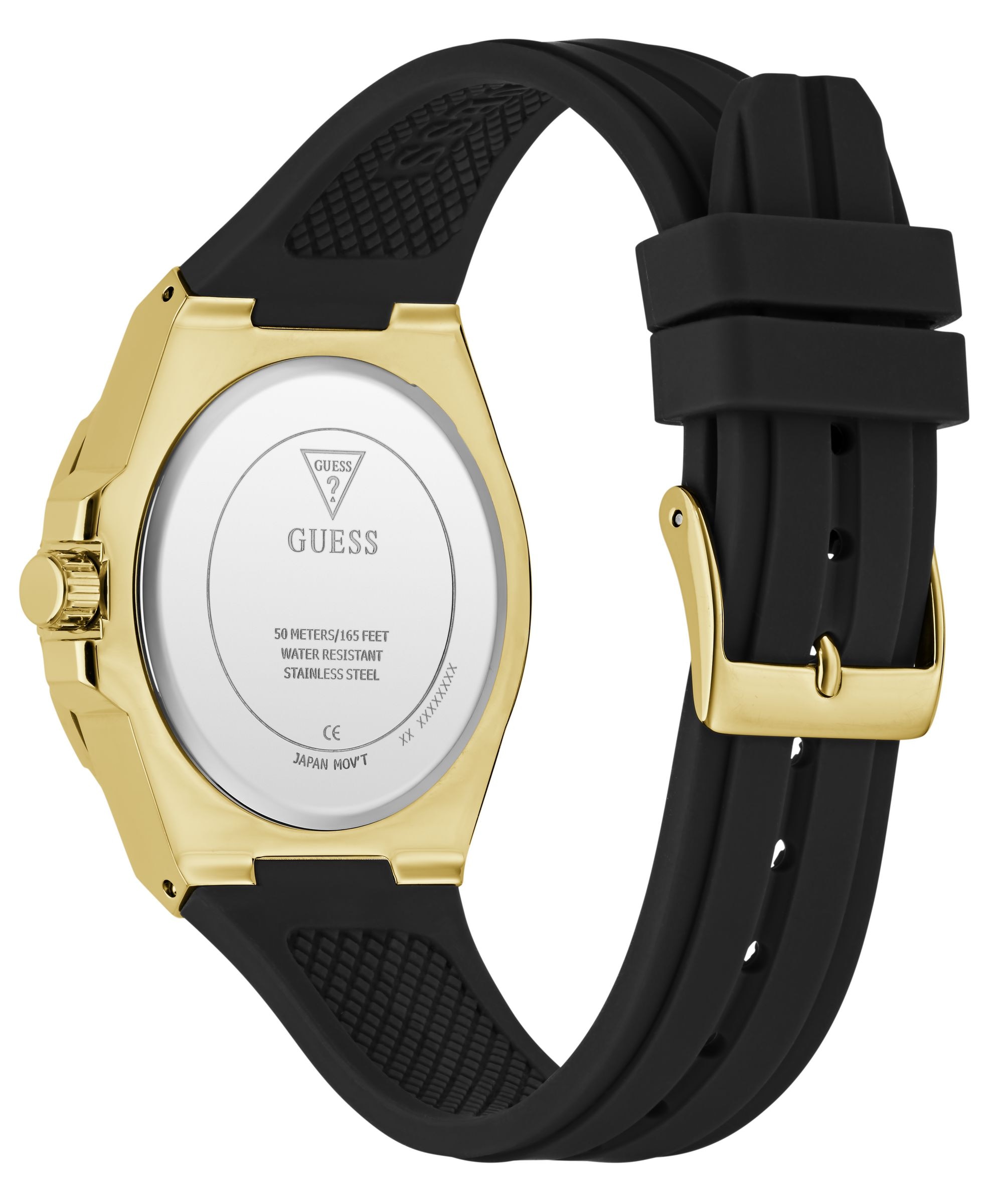 Guess Multifunktionsuhr »CALYPSO« Quarzuhr, Armbanduhr, Damenuhr, analog, Wochentag, Tag