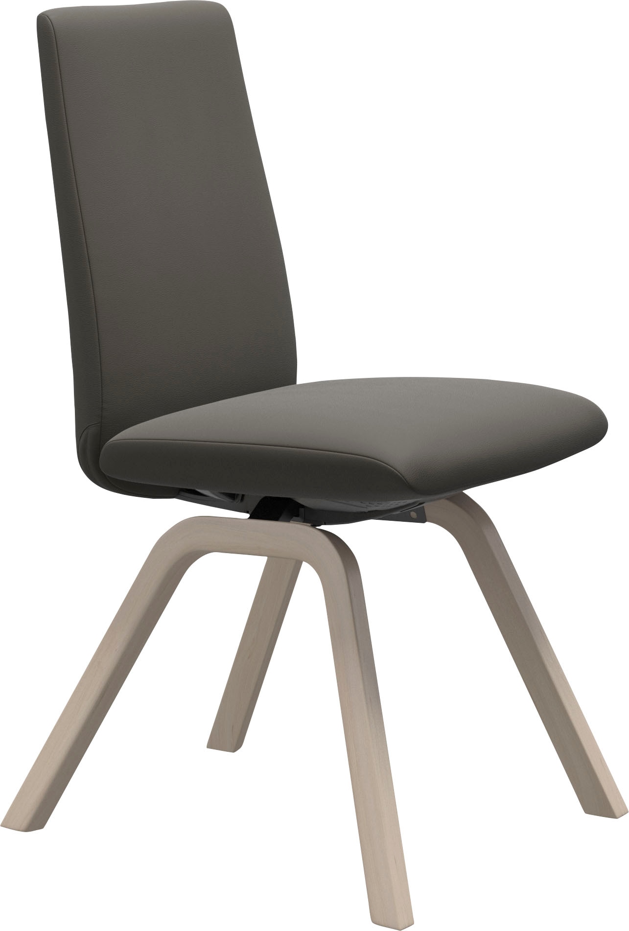 Stressless Polsterstuhl "Laurel" () Low Back, Größe M, mit schräggestellten Beinen in Eiche gekalkt