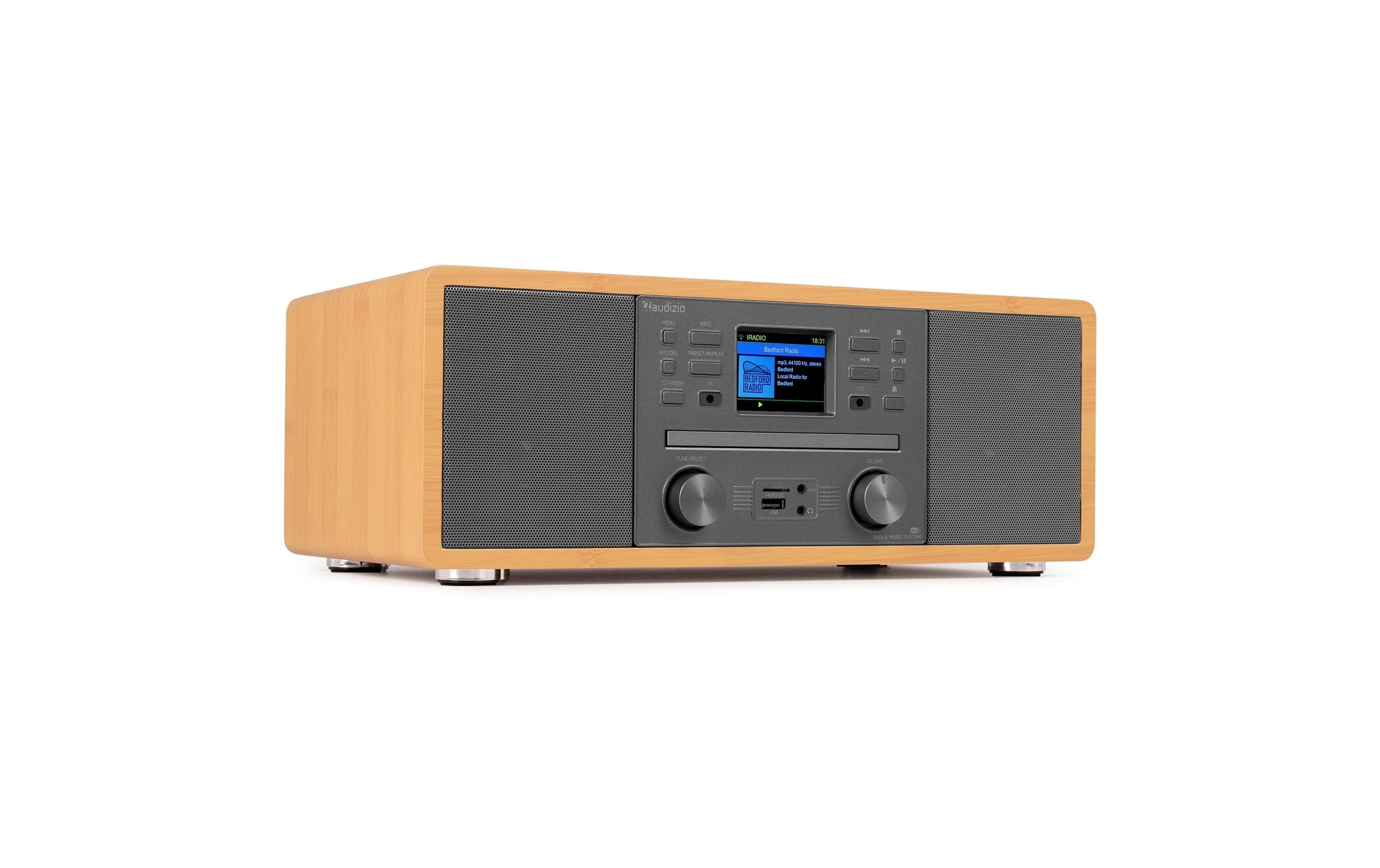 AUDIZIO Digitalradio (DAB+) »Avola-BMB DAB+/FM Radio mit BT u. CD, WLAN« ( )
