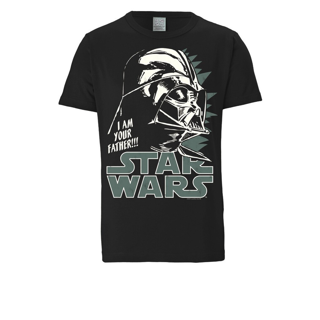 LOGOSHIRT T-Shirt »Darth Vader - Krieg der Sterne«, mit Star Wars-Aufdruck